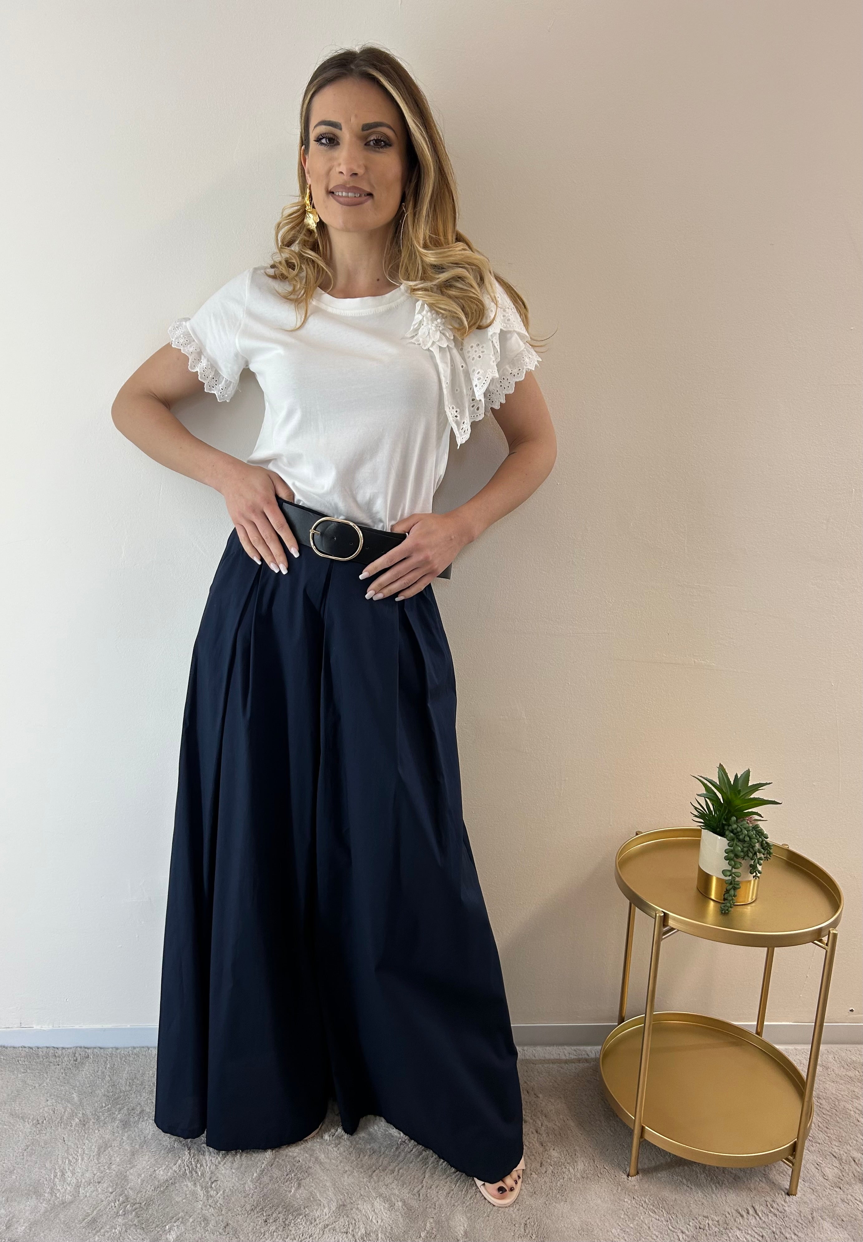 Pantaloni Clotilde blue