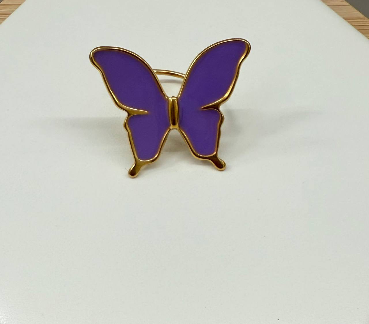 Anello Butterfly violet