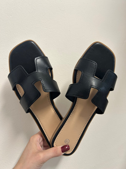 Ciabattine Summer nero