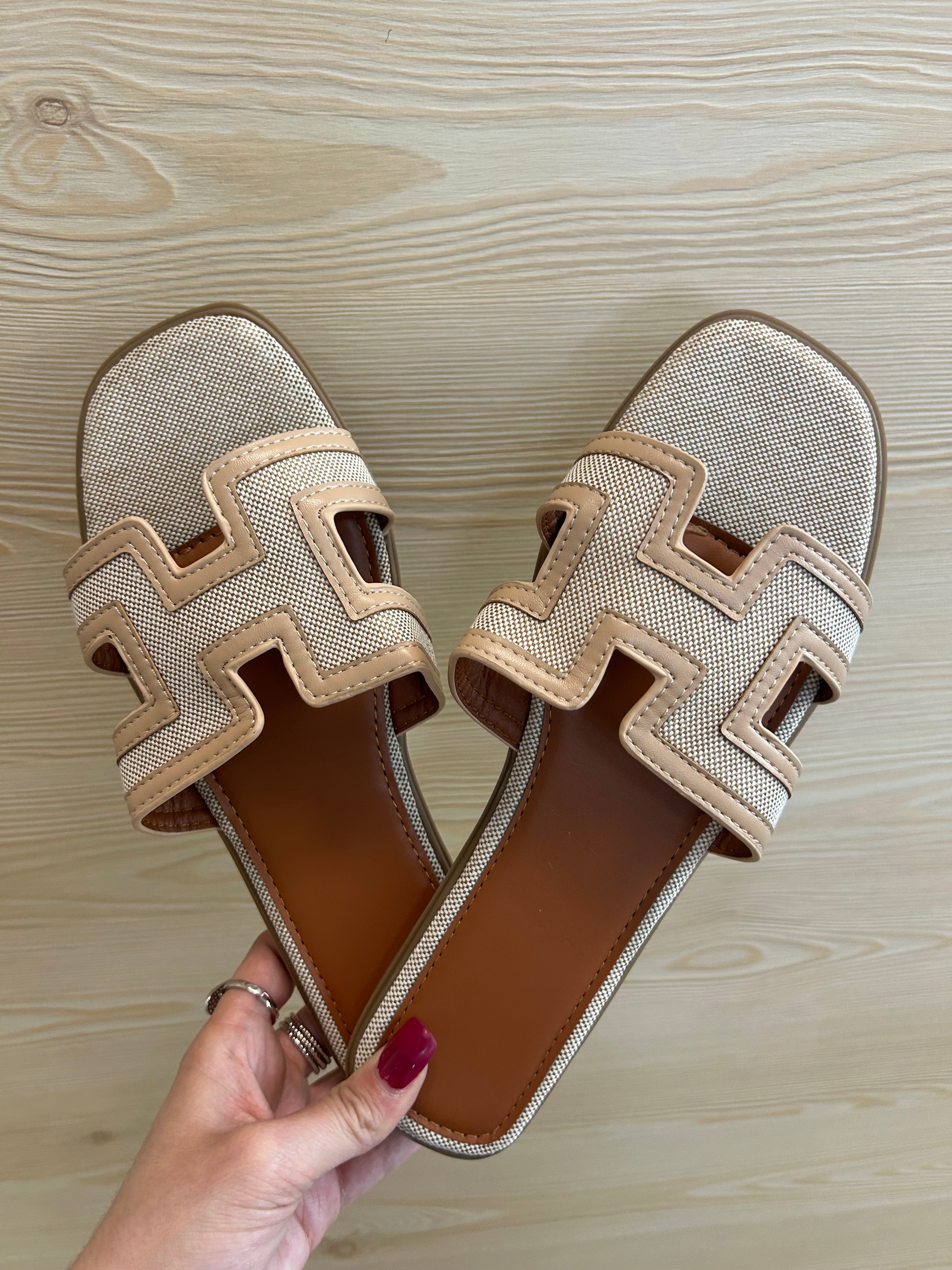 Sandali Camille beige
