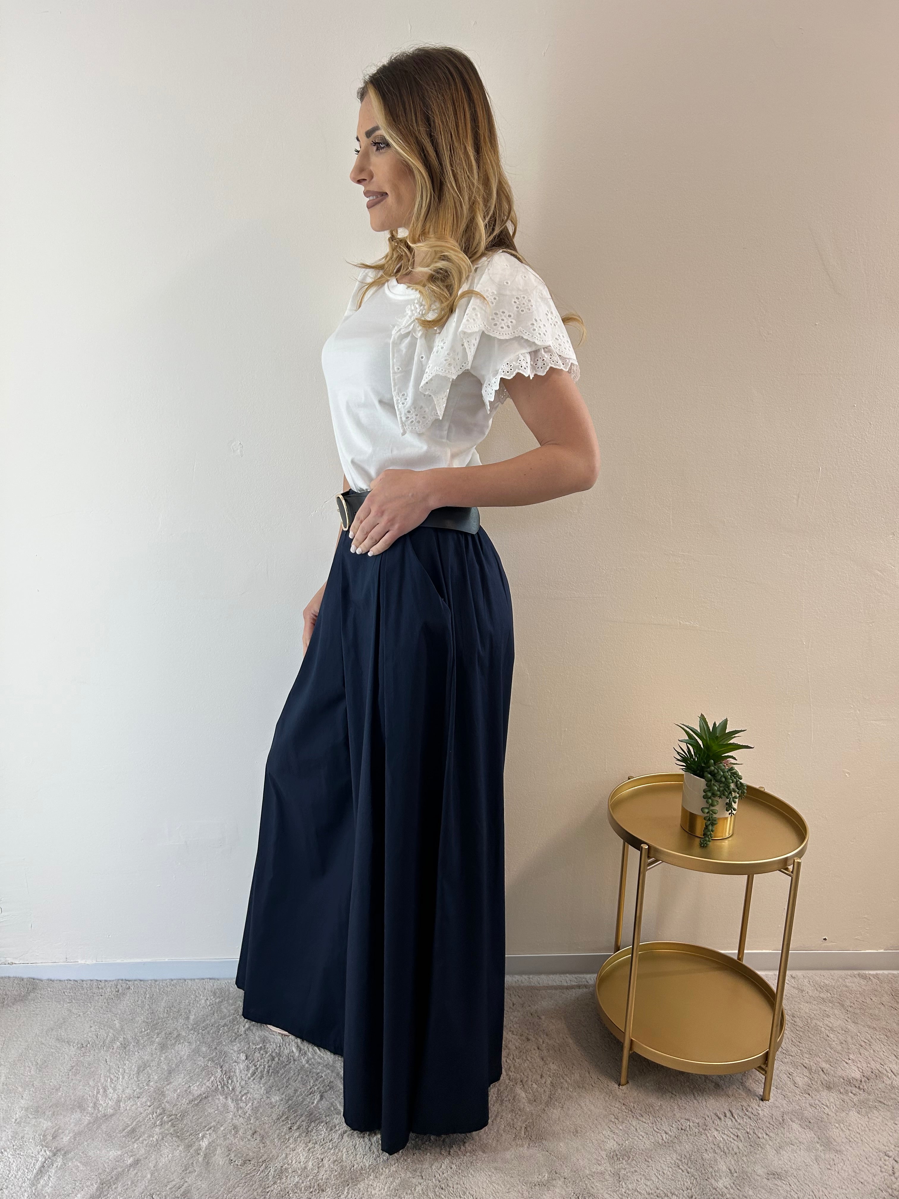 Pantaloni Clotilde blue