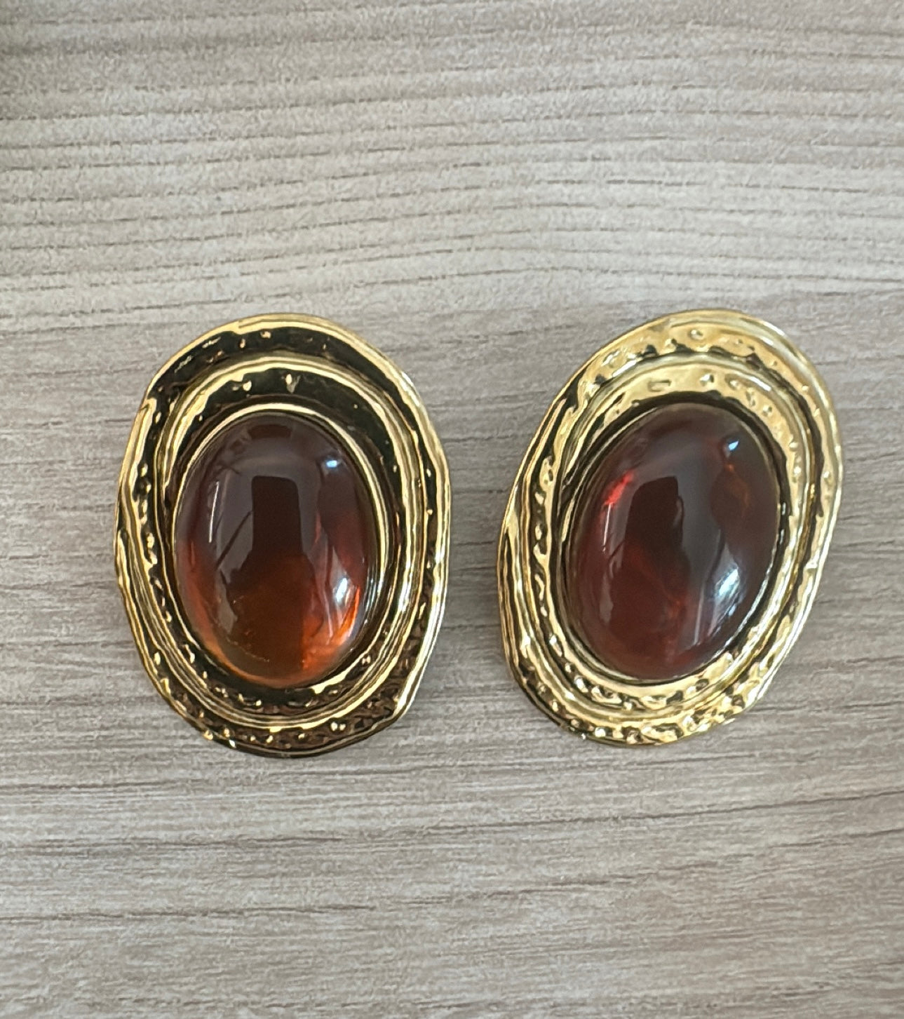 Orecchini Stone Brown