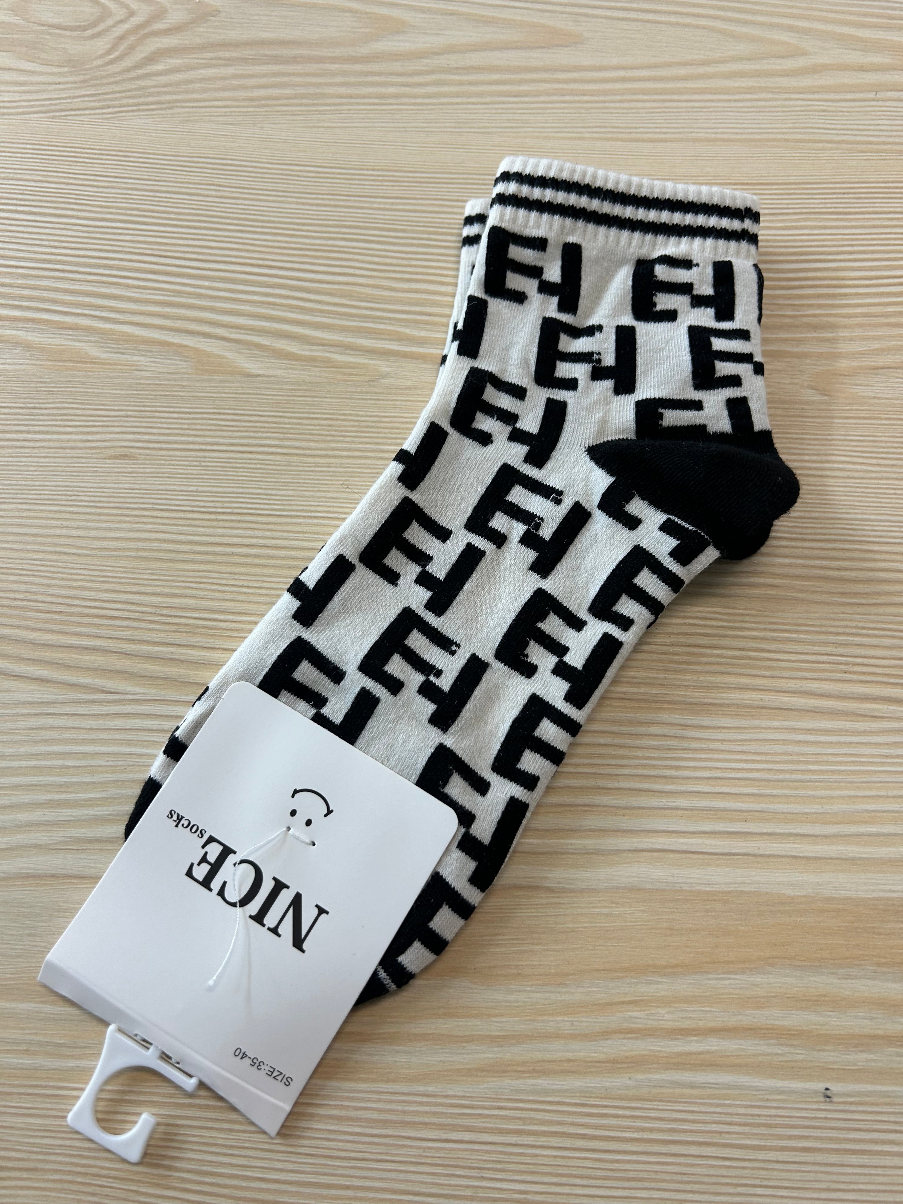 Calzini mod fendi