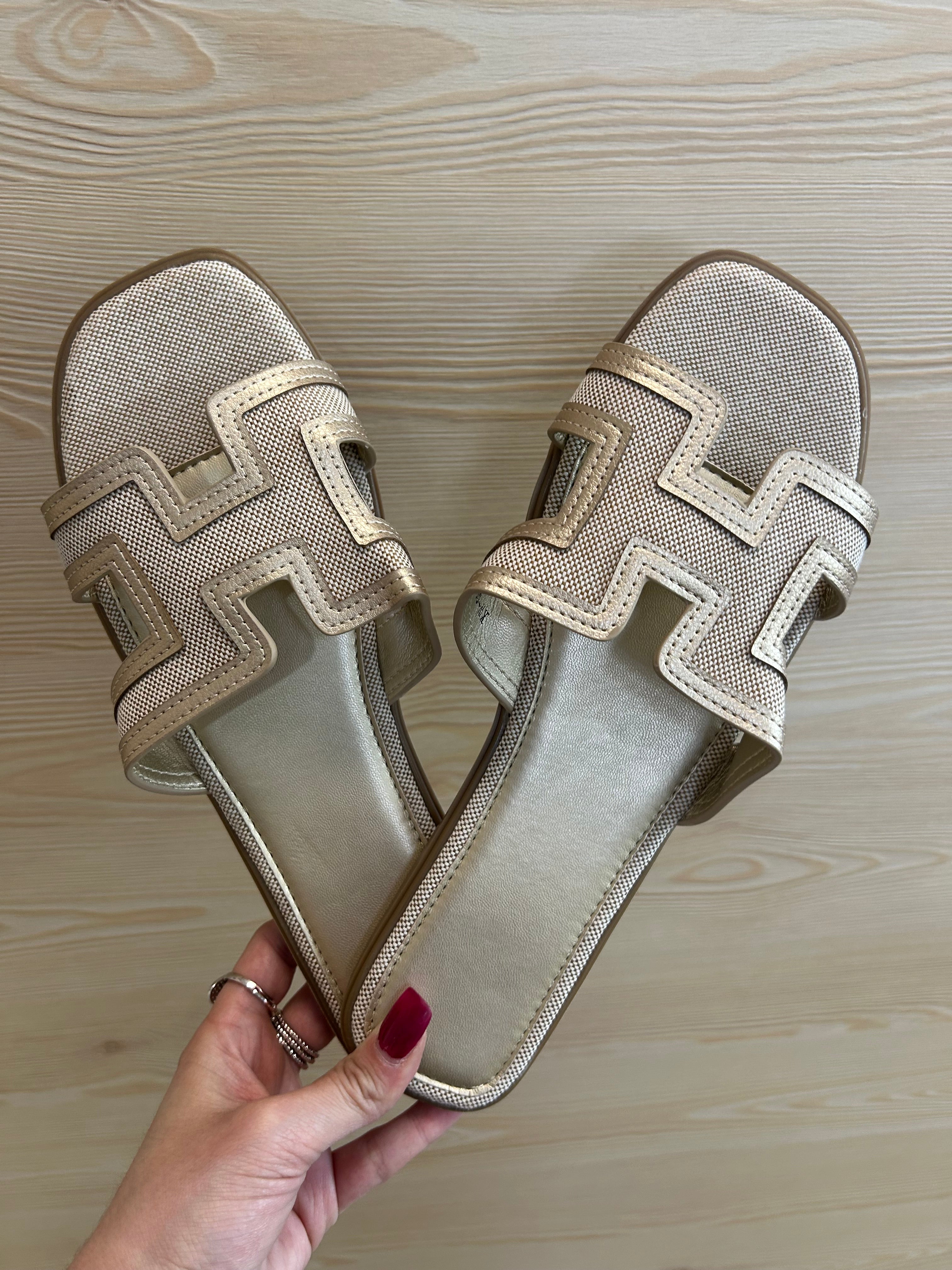 Sandali Camille gold