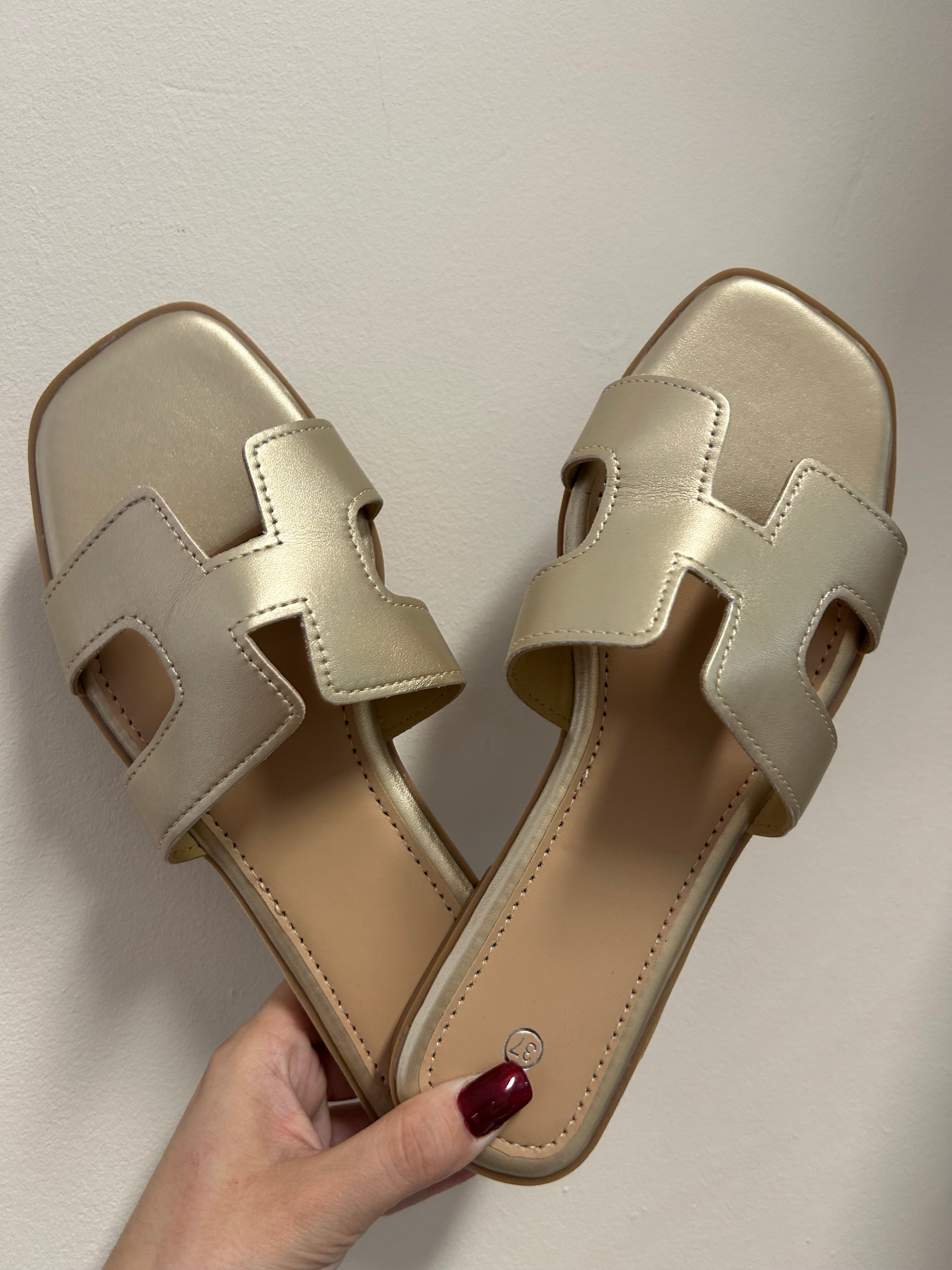 Ciabattine Summer gold