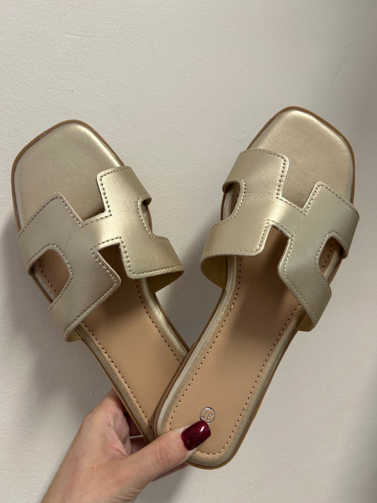 Ciabattine Summer gold
