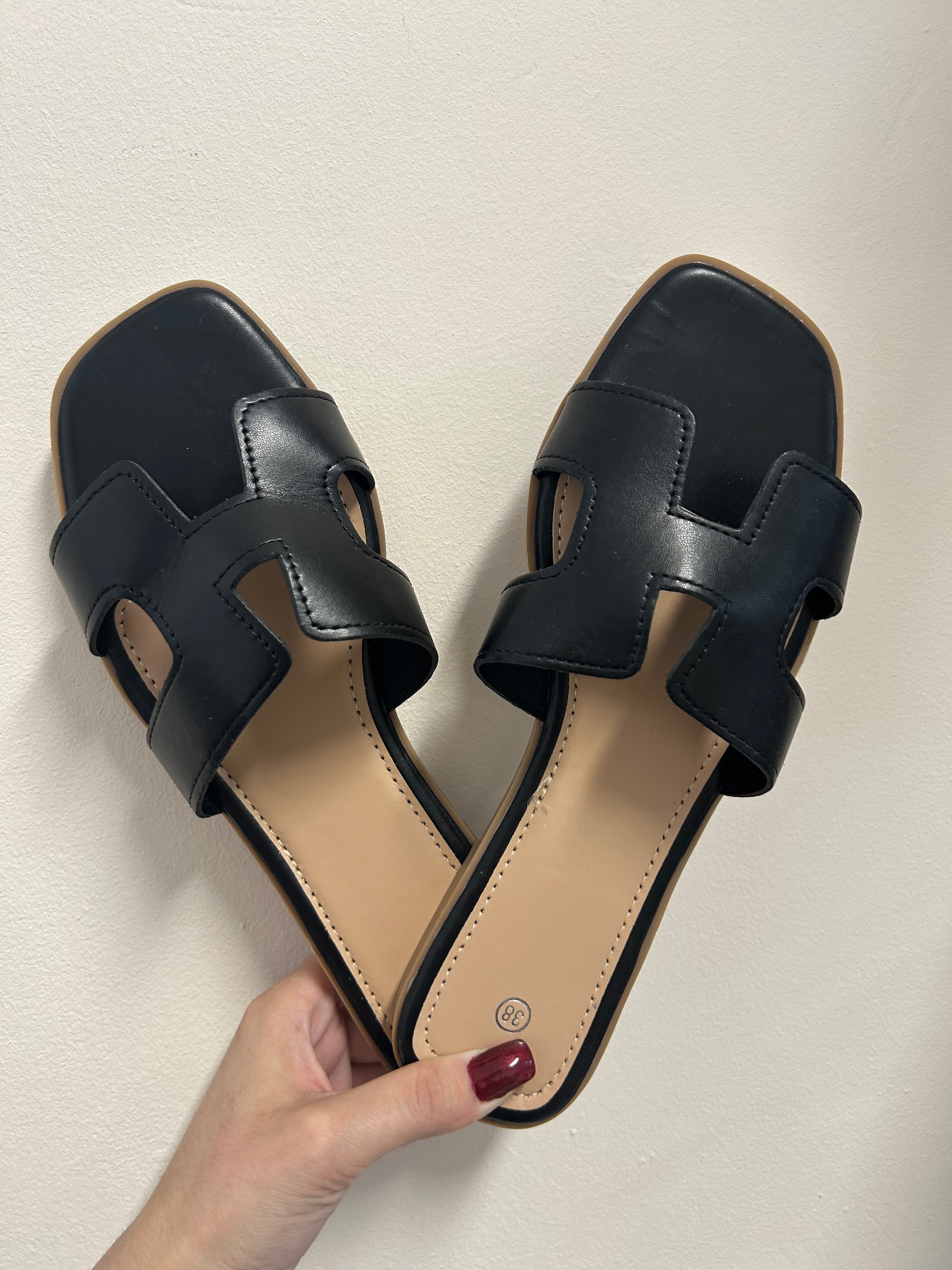 Ciabattine Summer nero