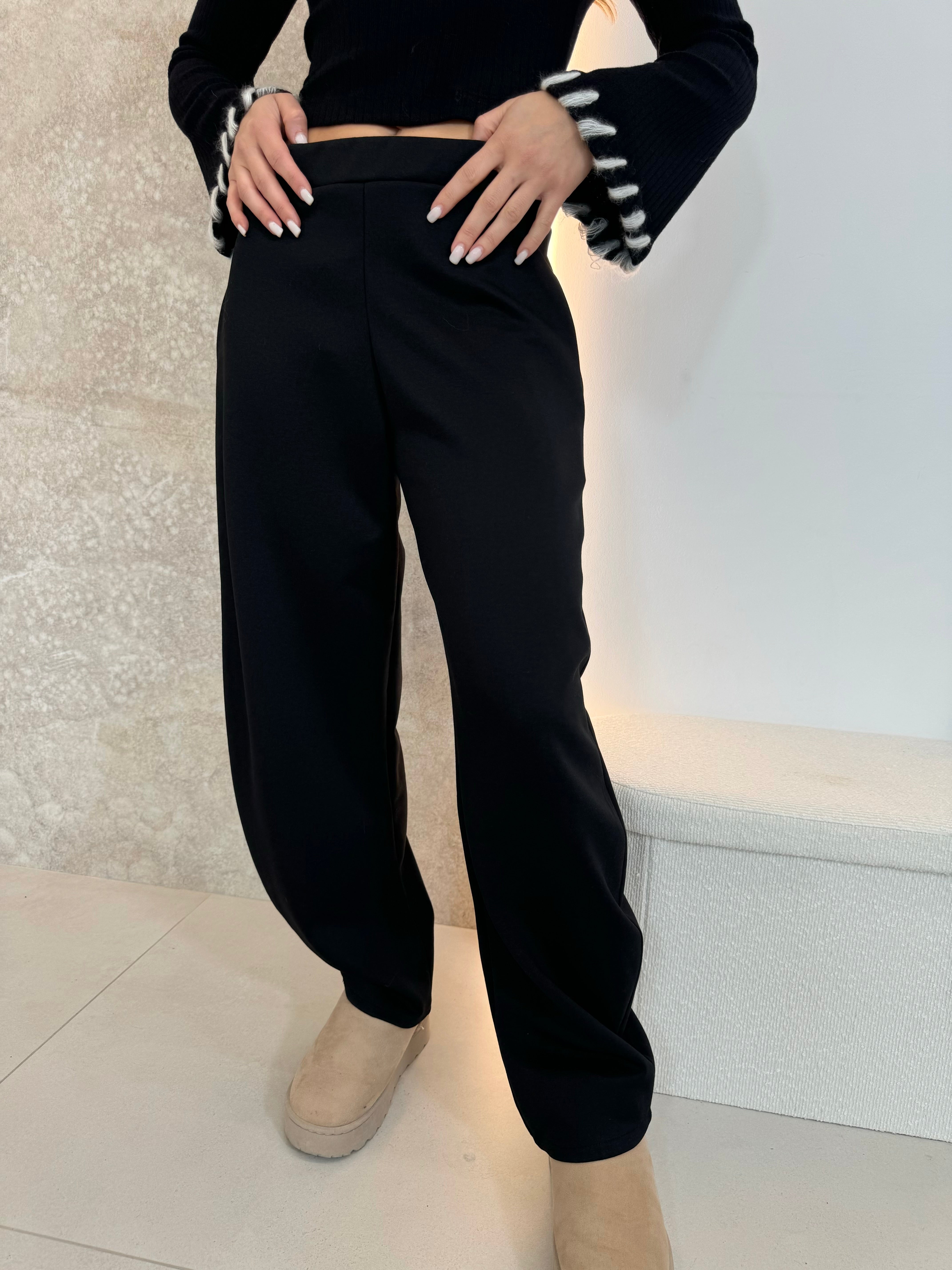 Pantaloni Ballon black