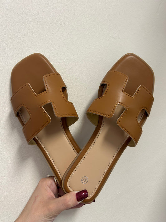 Ciabattine Summer camel