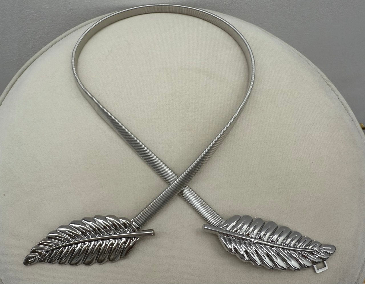 Cintura Foglia argento