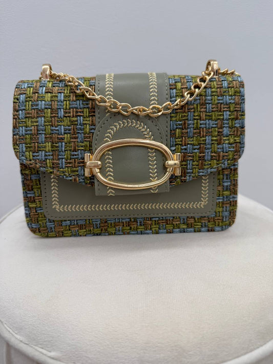 Bag  Tweed green