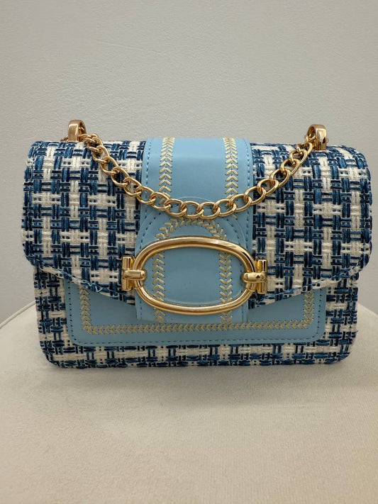 Bag Tweed sky