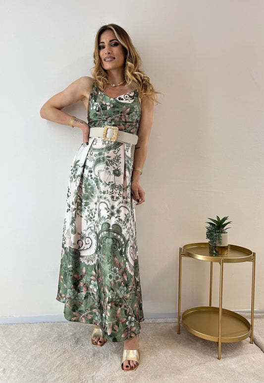Abito " Beautiful Girls " green