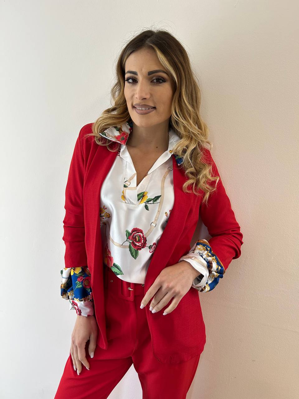 Blazer Michelle red