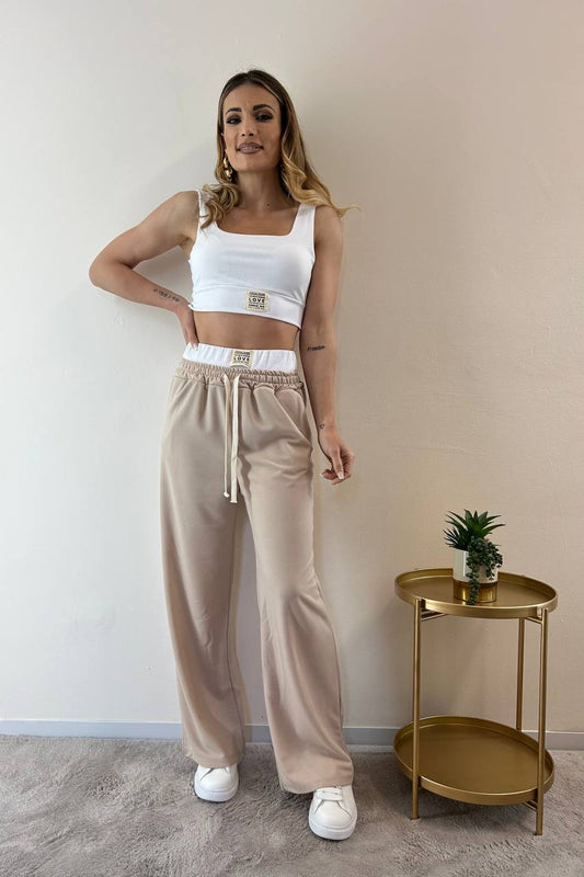 Coordinato Sporty Chic beige