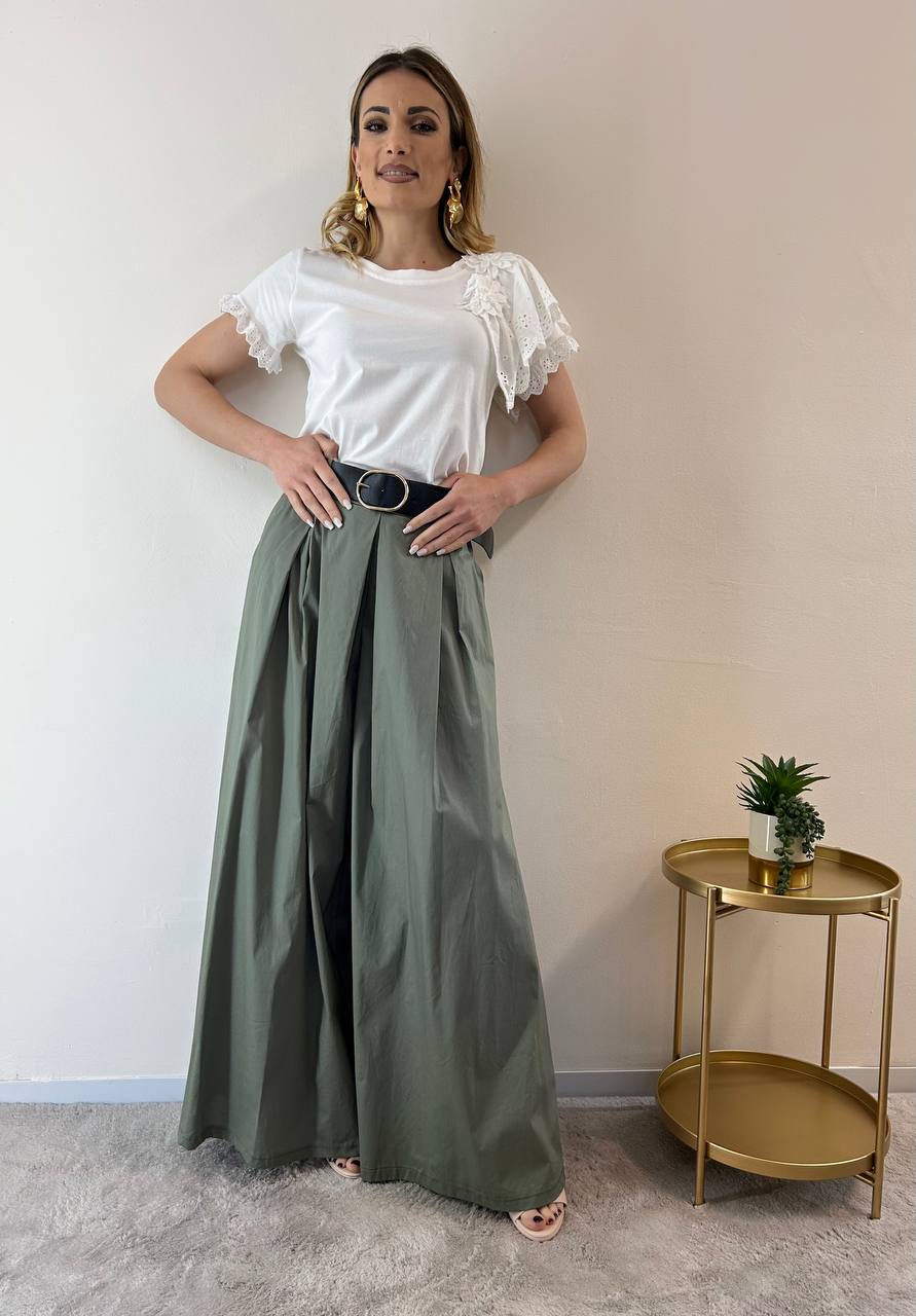 Pantaloni Clotilde green