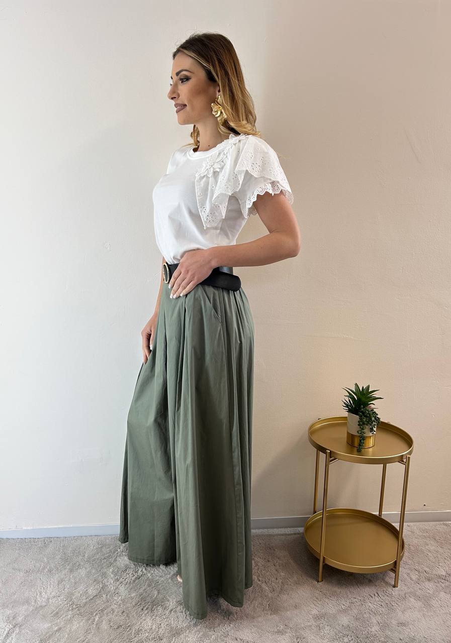 Pantaloni Clotilde green