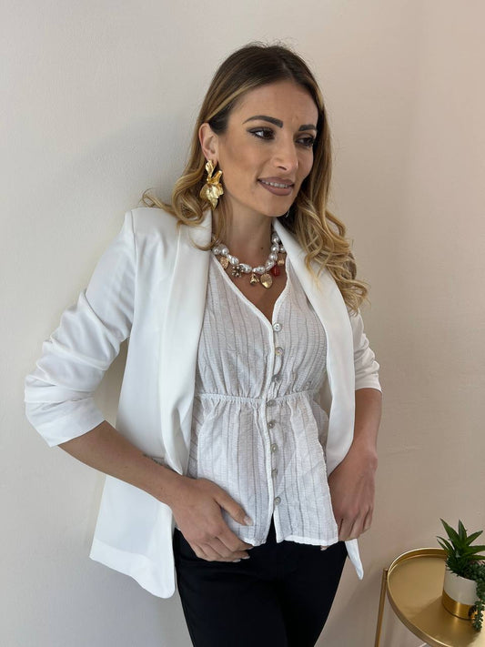 Blazer Michelle white