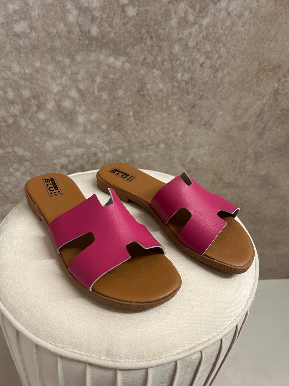 Ciabattine Puzzle fucsia