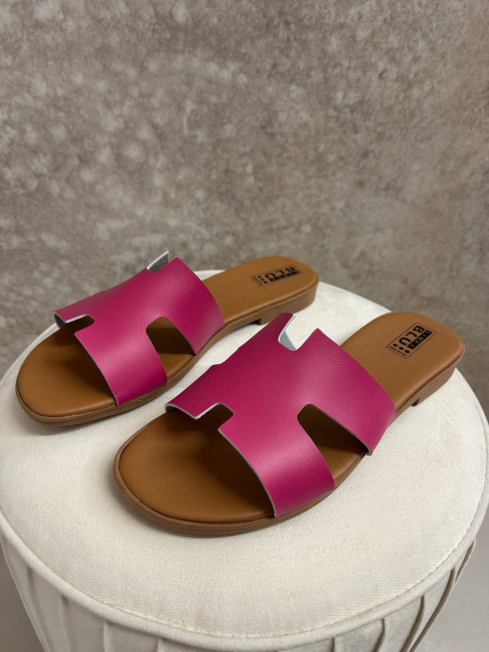 Ciabattine Puzzle fucsia