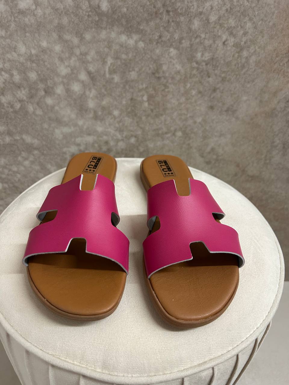 Ciabattine Puzzle fucsia