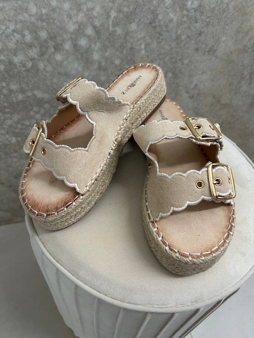 Ciabattine Mykonos beige