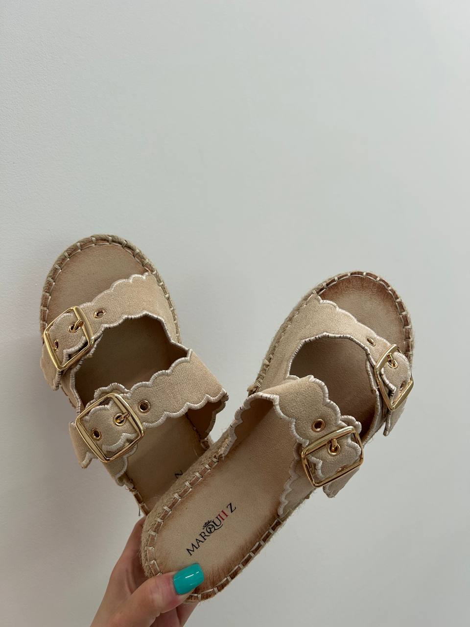 Ciabattine Mykonos beige