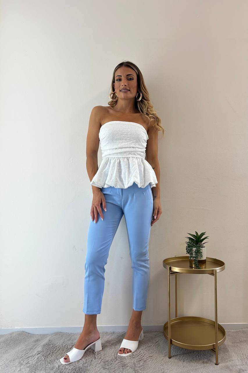 Pantaloni "SuperFit" azzurro