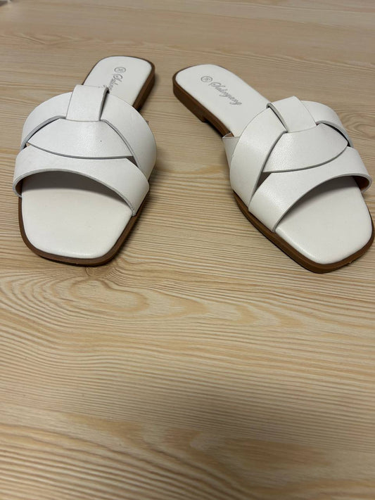 Ciabattine Aisha bianco