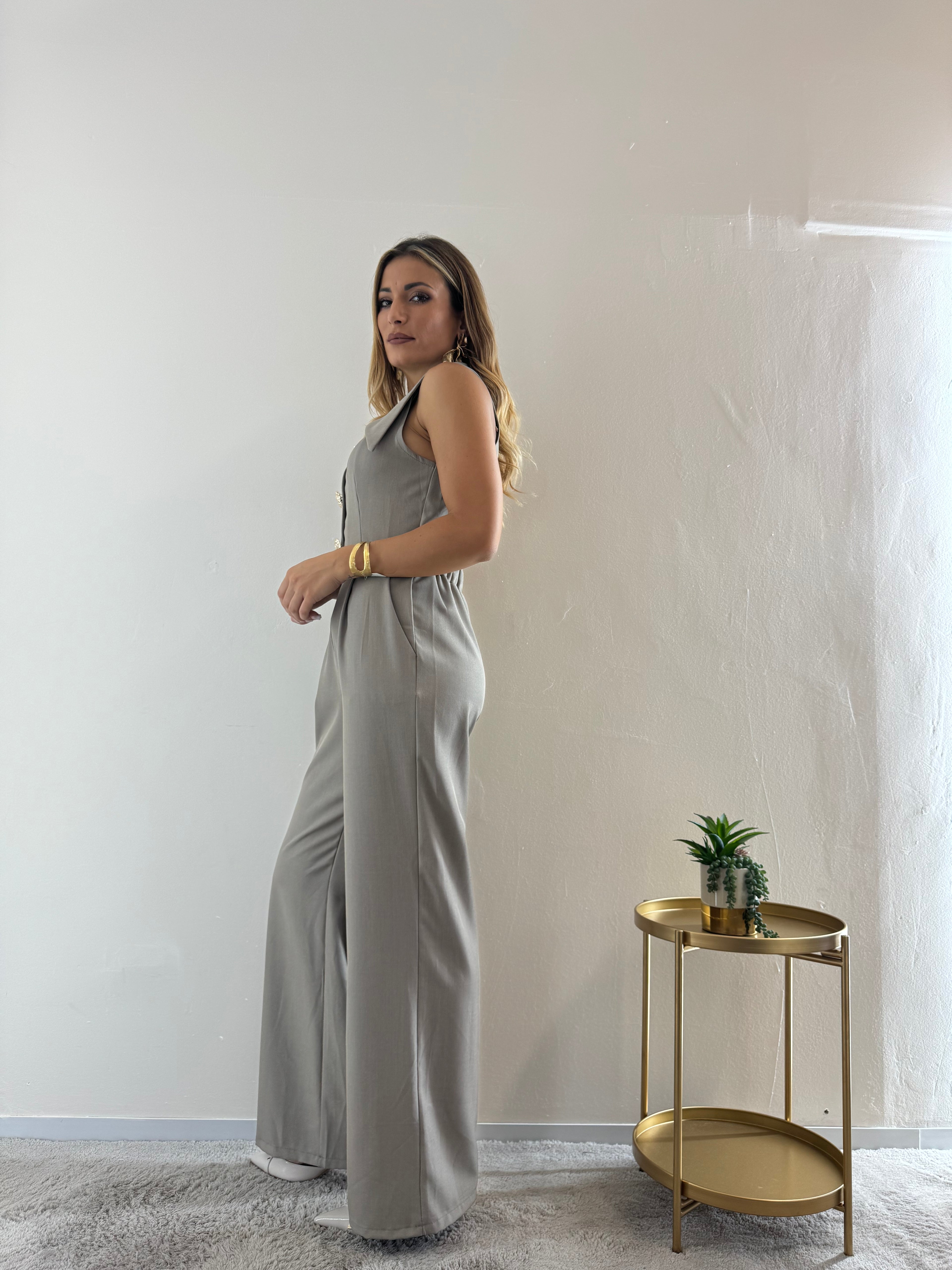 Jumpsuit Jewels Tortora