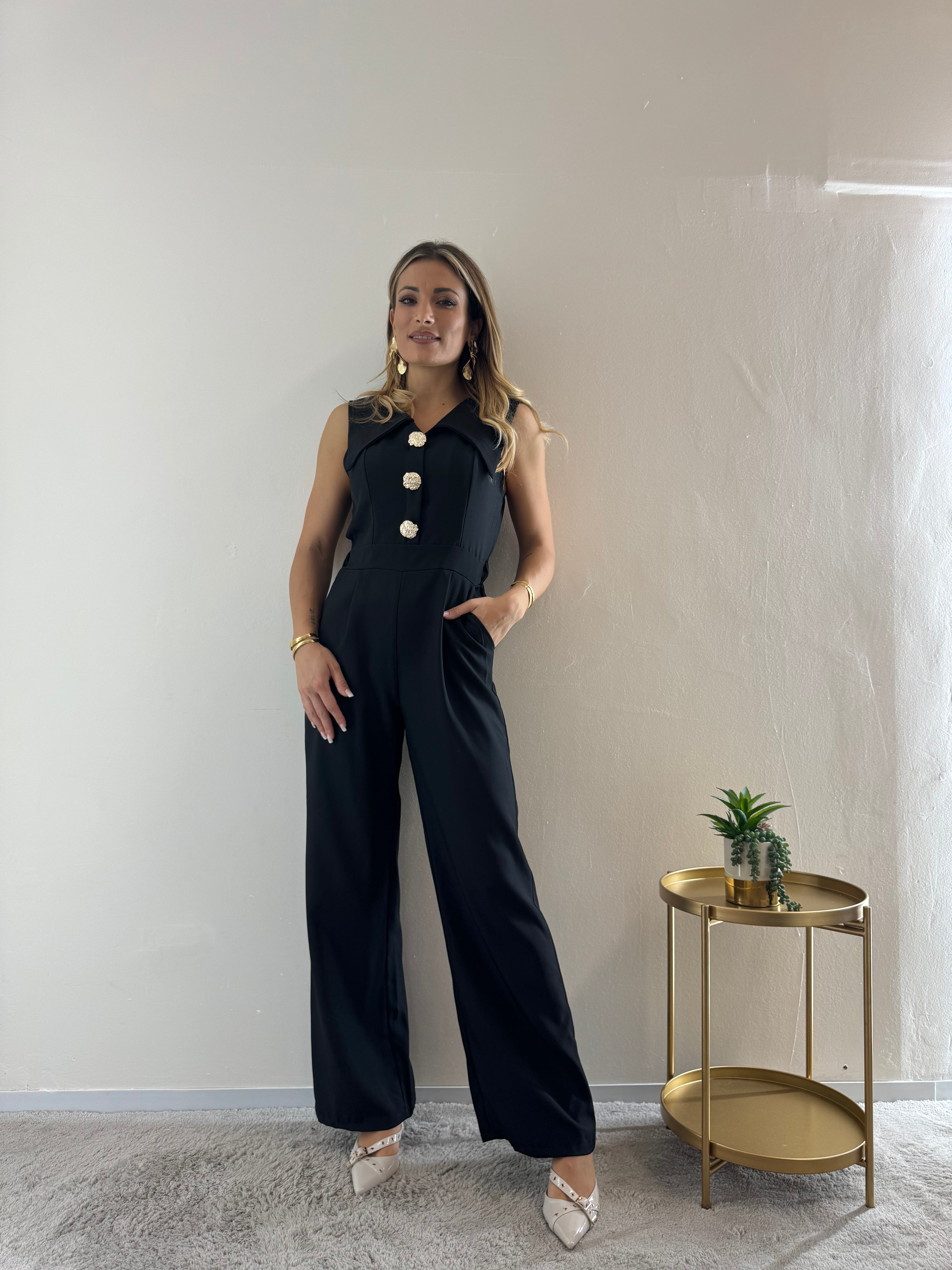 Jumpsuit Jewels Black