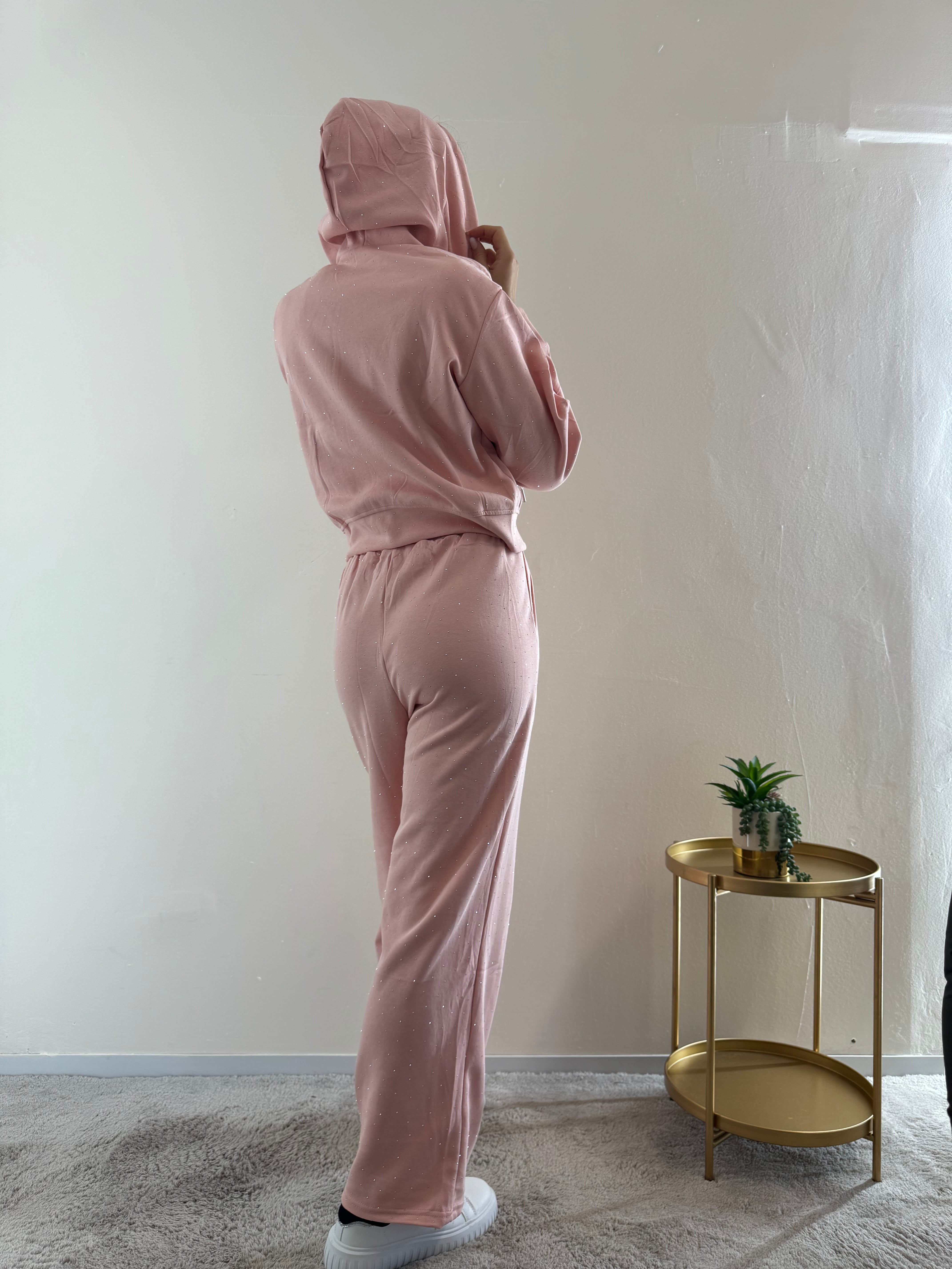 Tuta Brillantini Pink