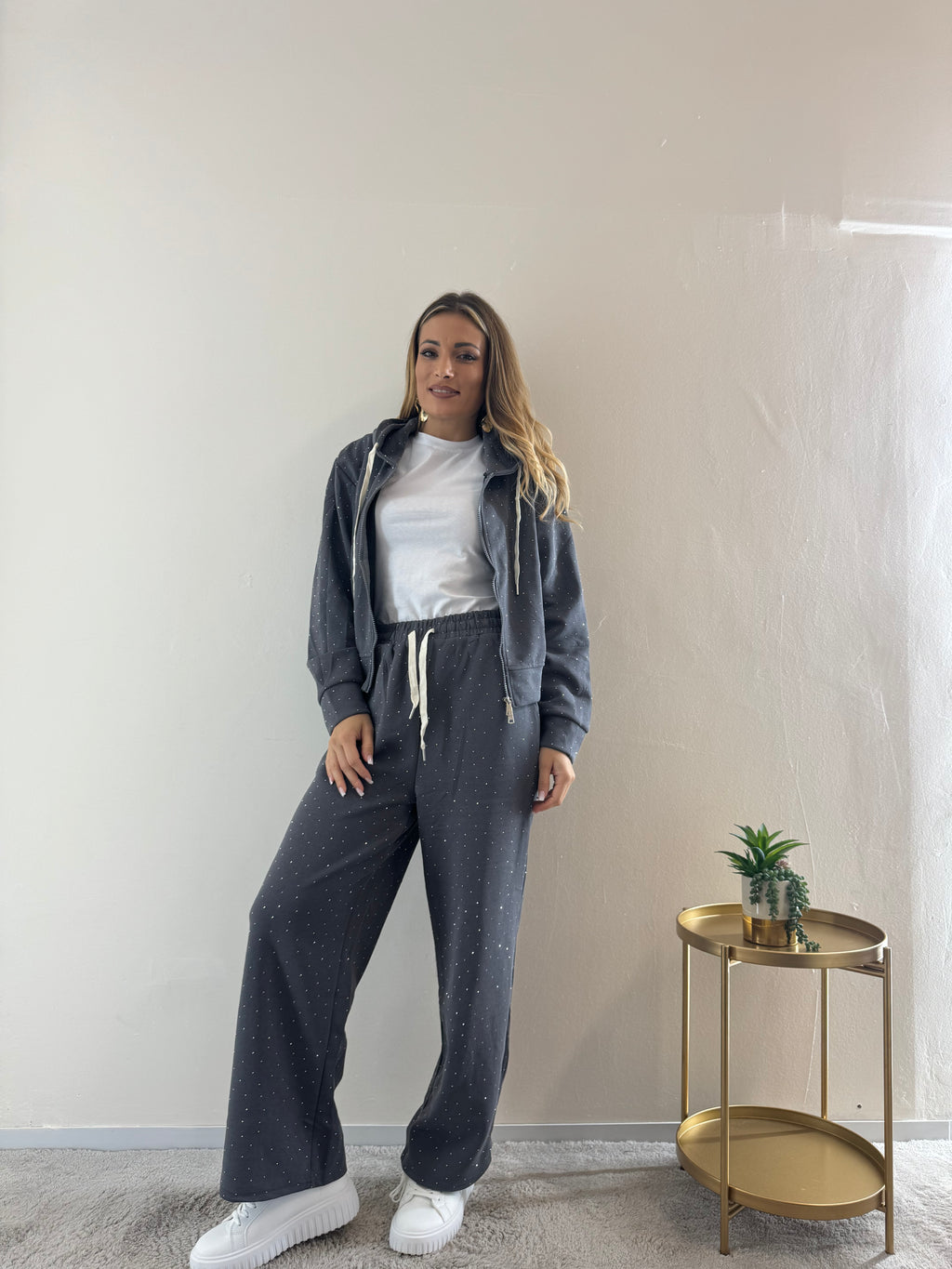 Tuta Brillantini Grey