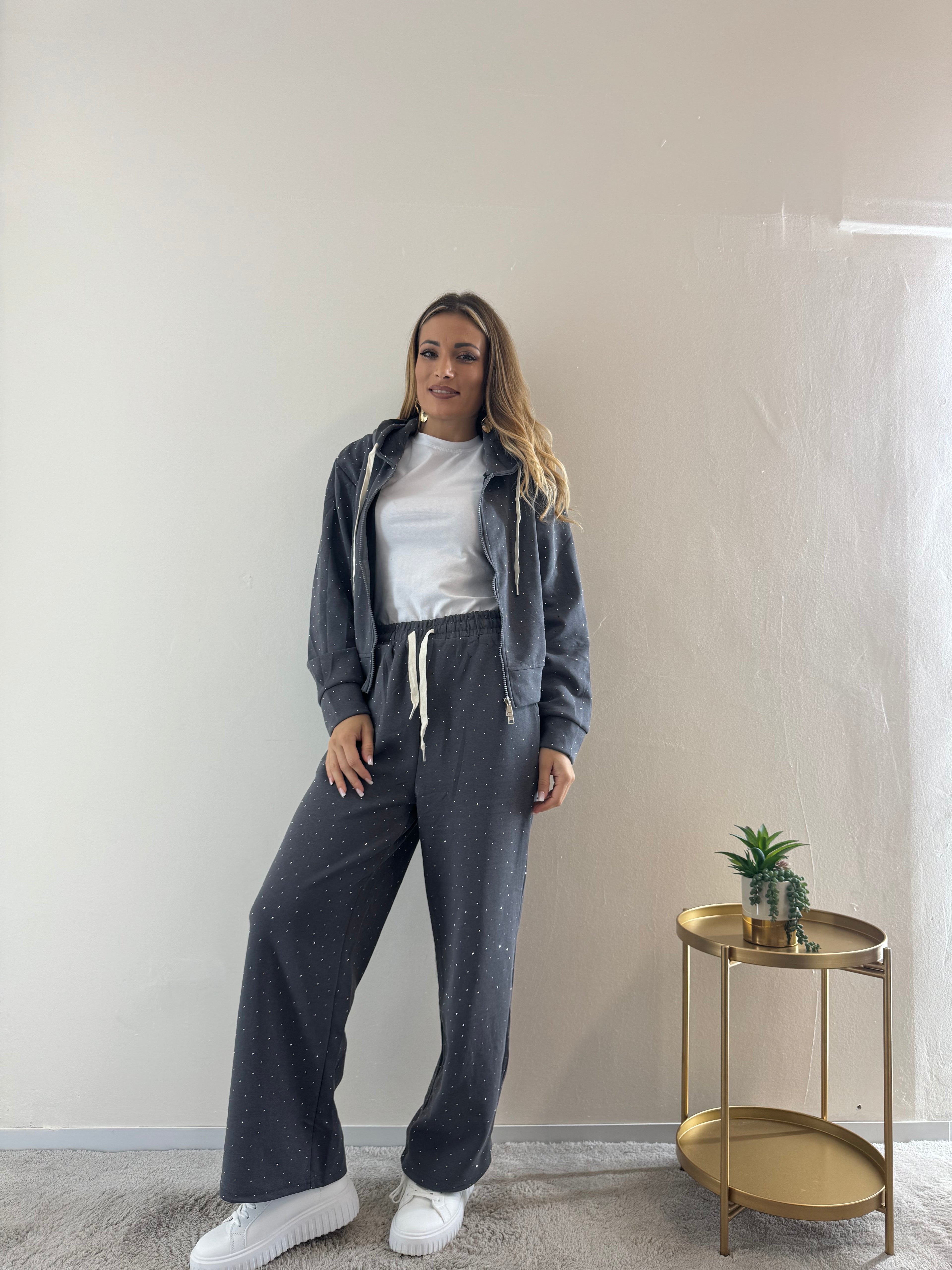 Tuta Brillantini Grey