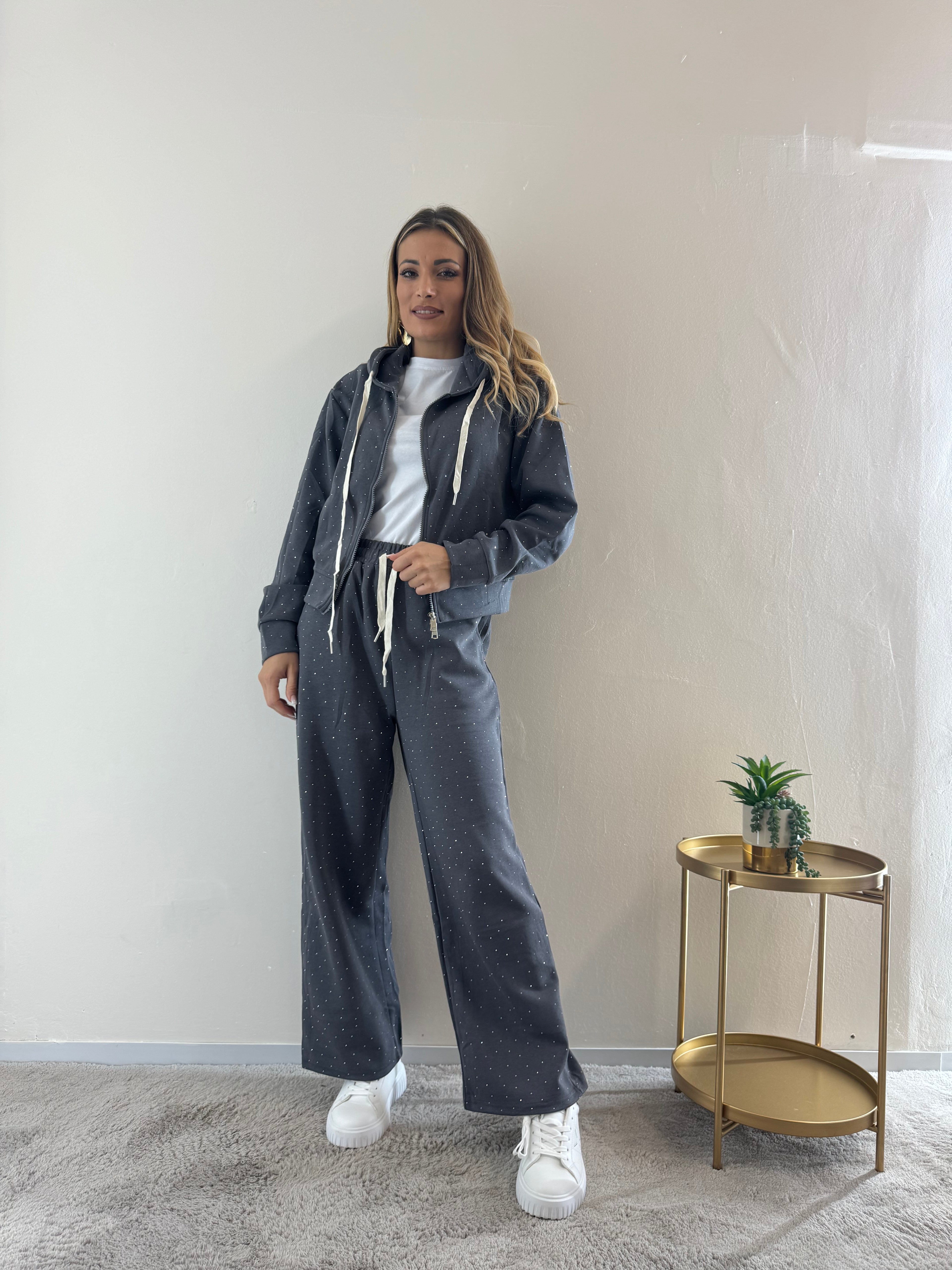 Tuta Brillantini Grey