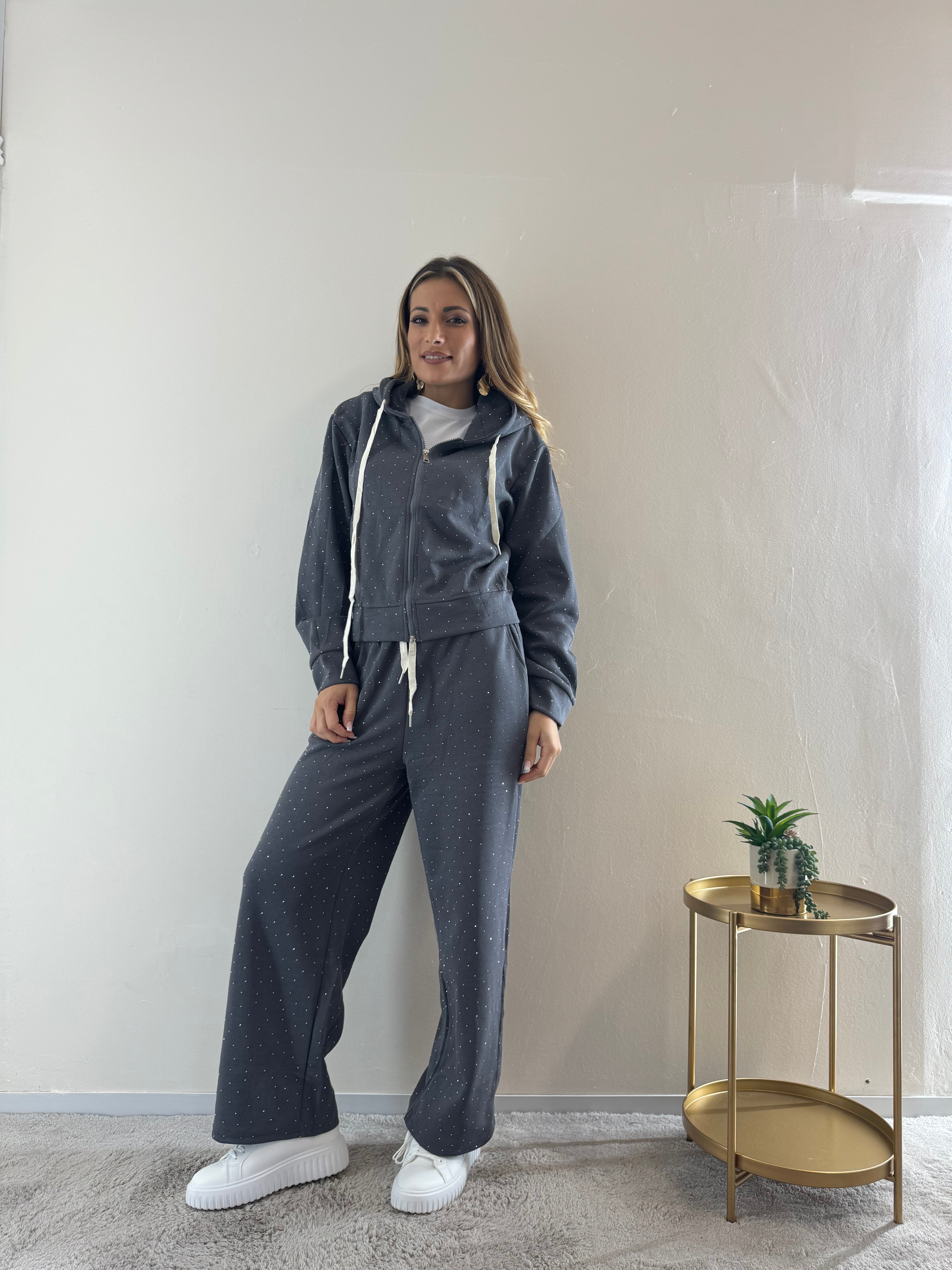 Tuta Brillantini Grey