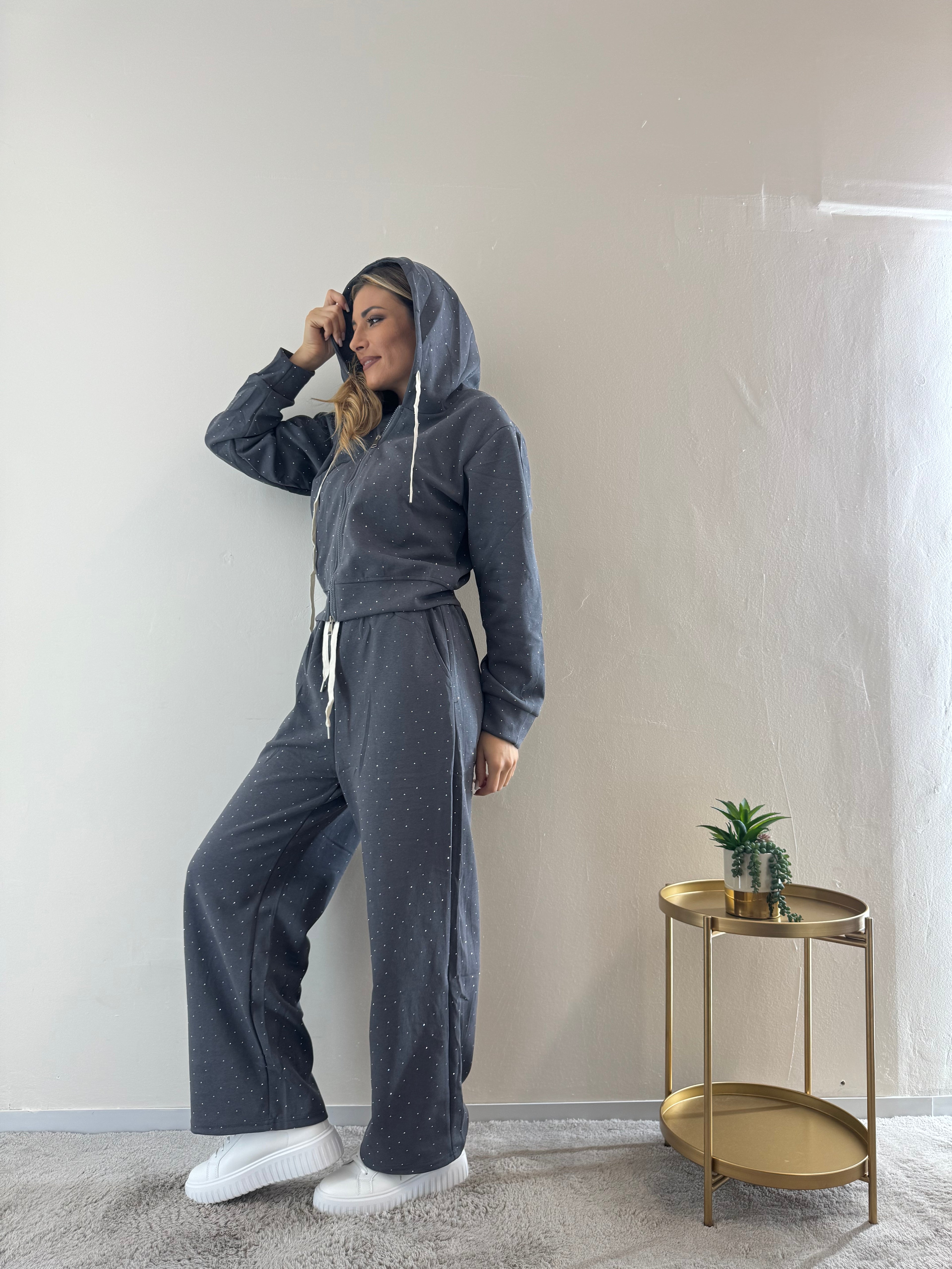 Tuta Brillantini Grey