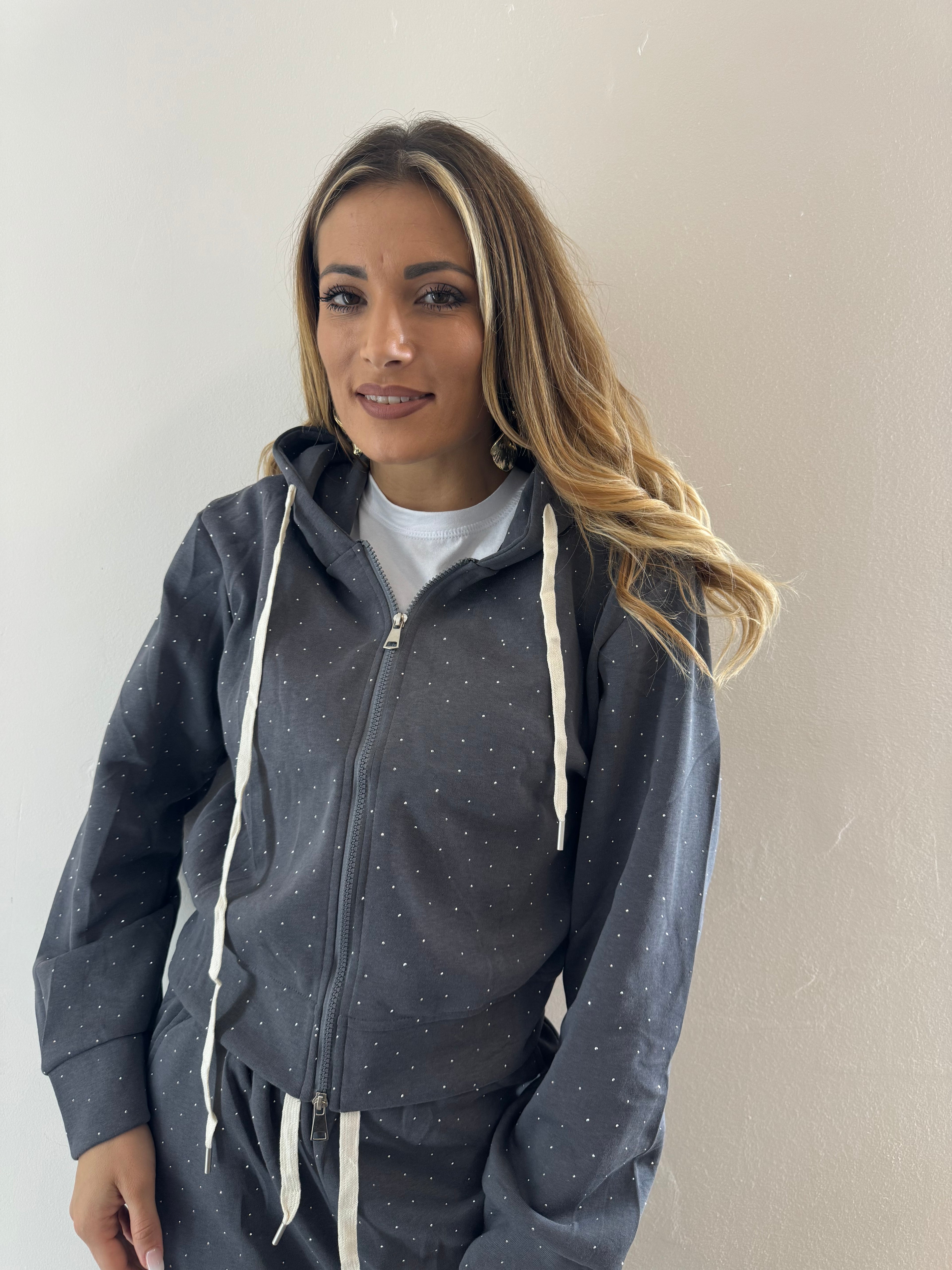 Tuta Brillantini Grey