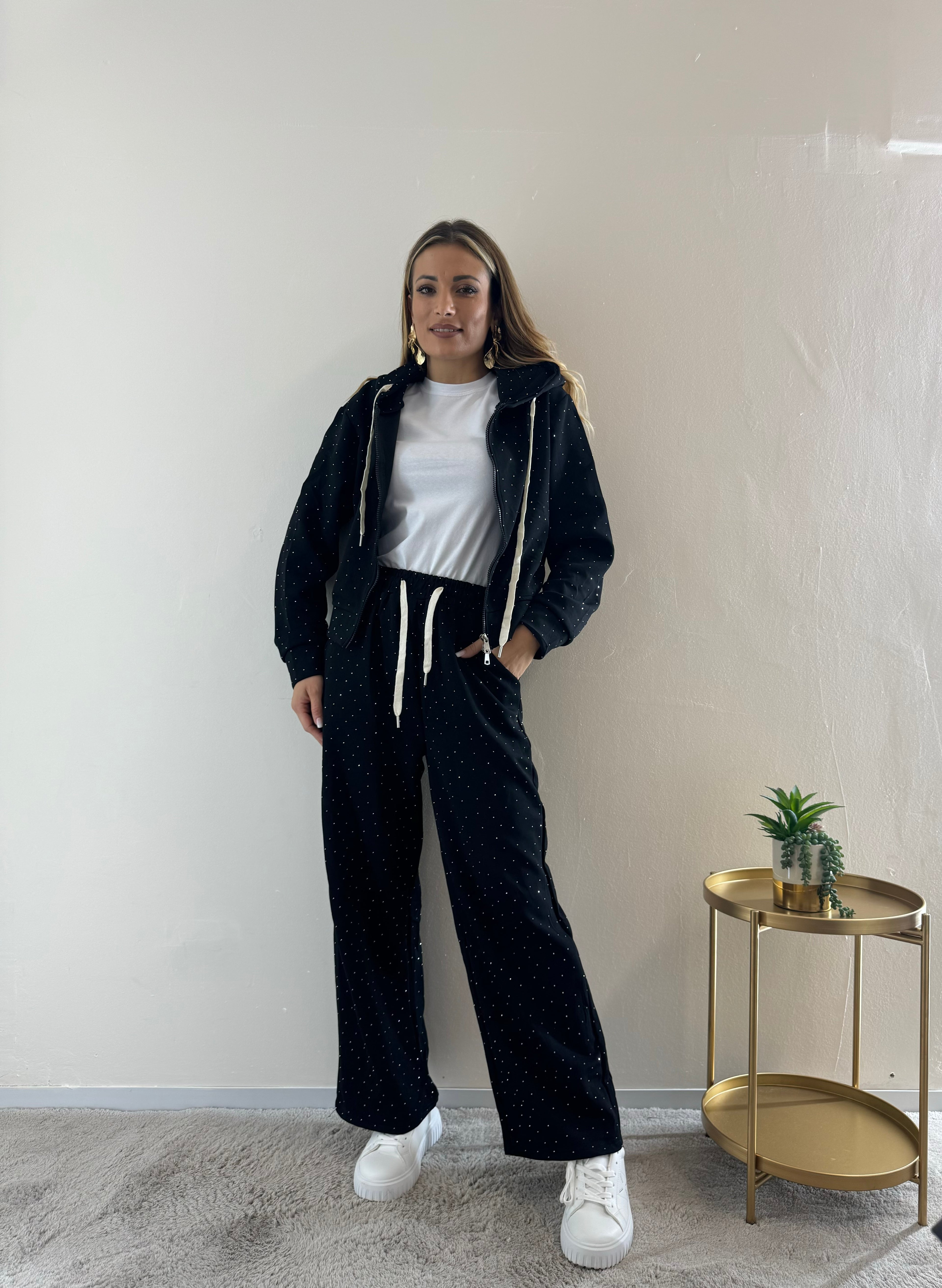 Tuta Brillantini Black