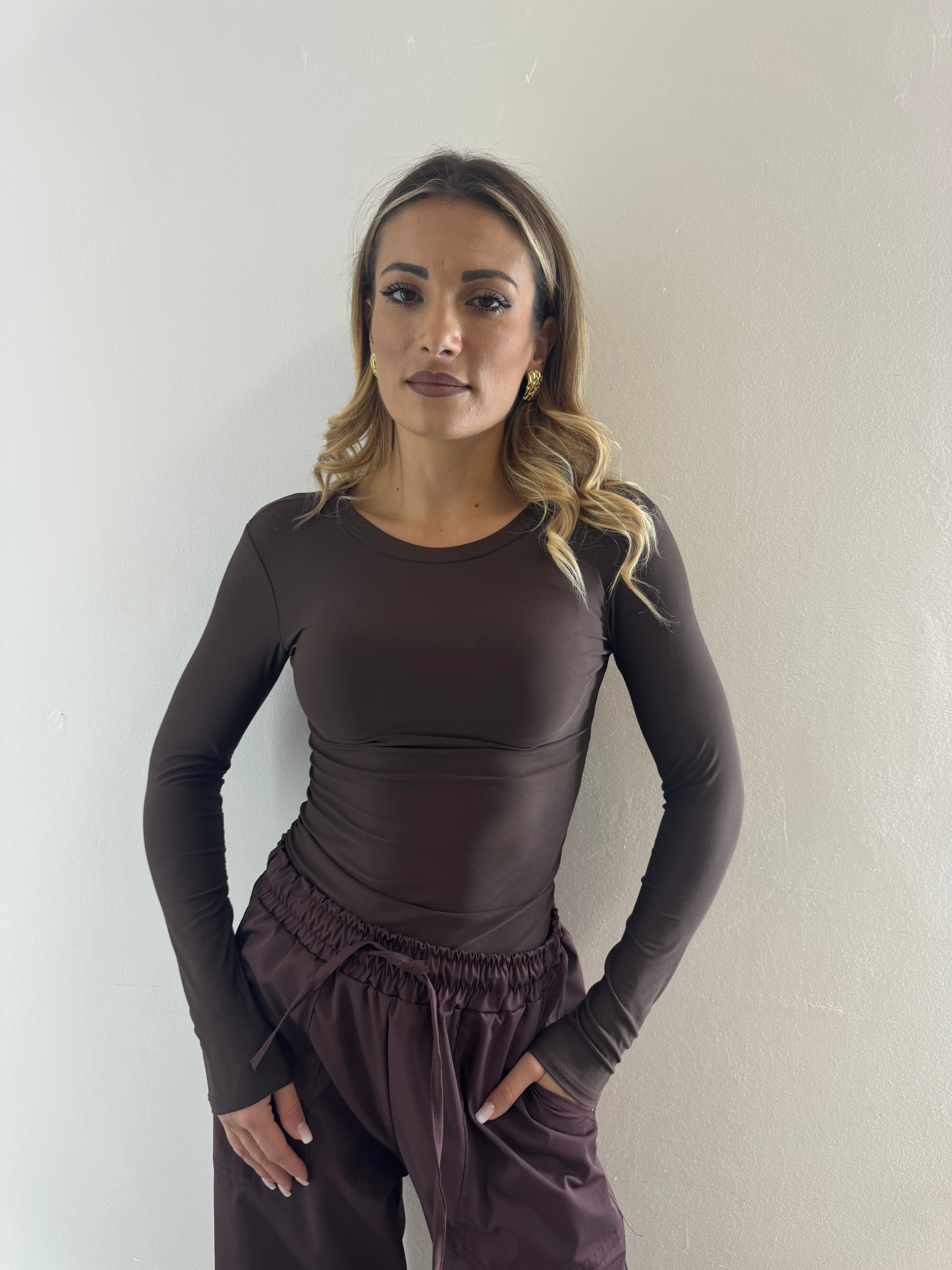 Body Lycra Cioccolato