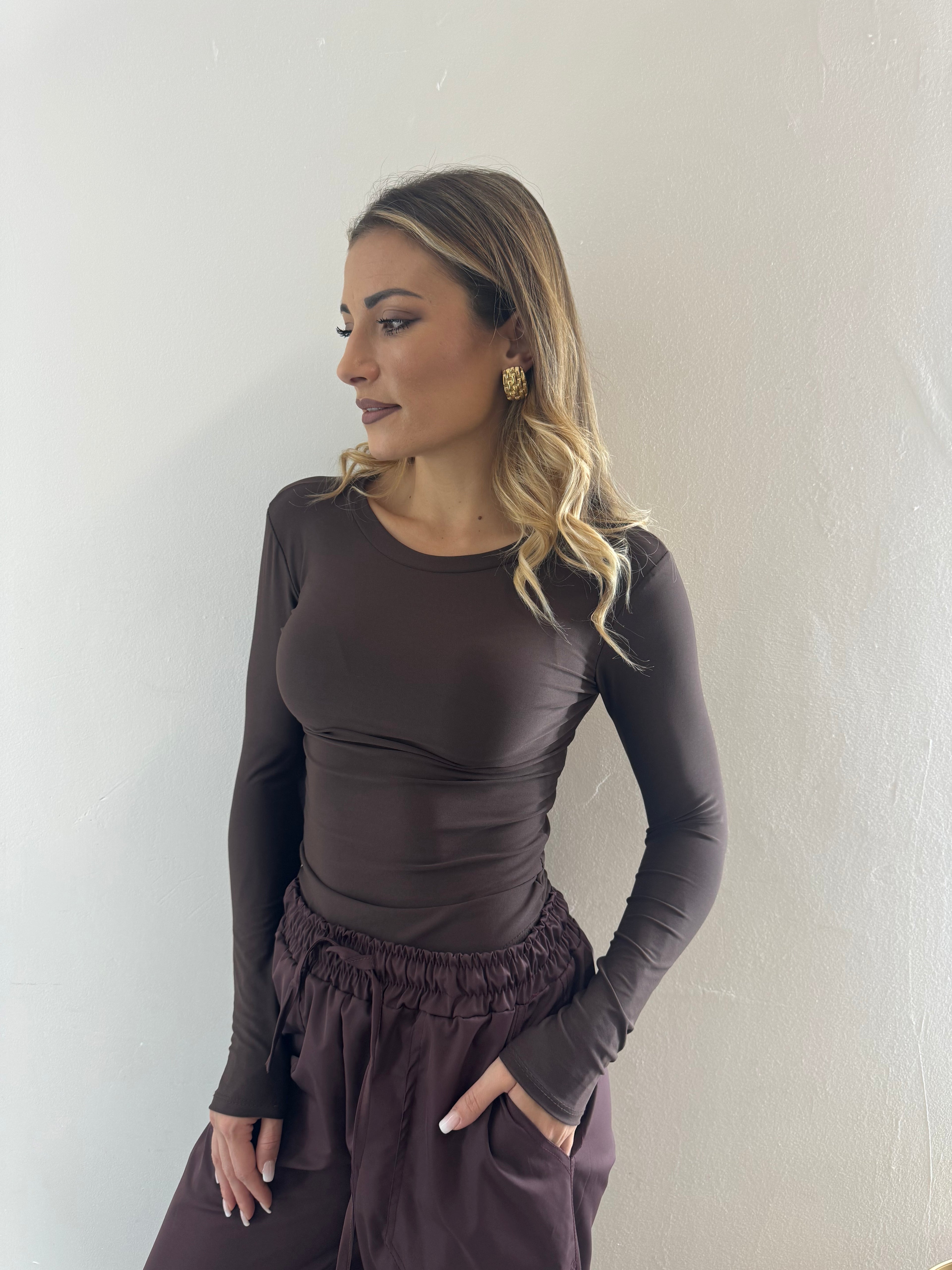 Body Lycra Cioccolato