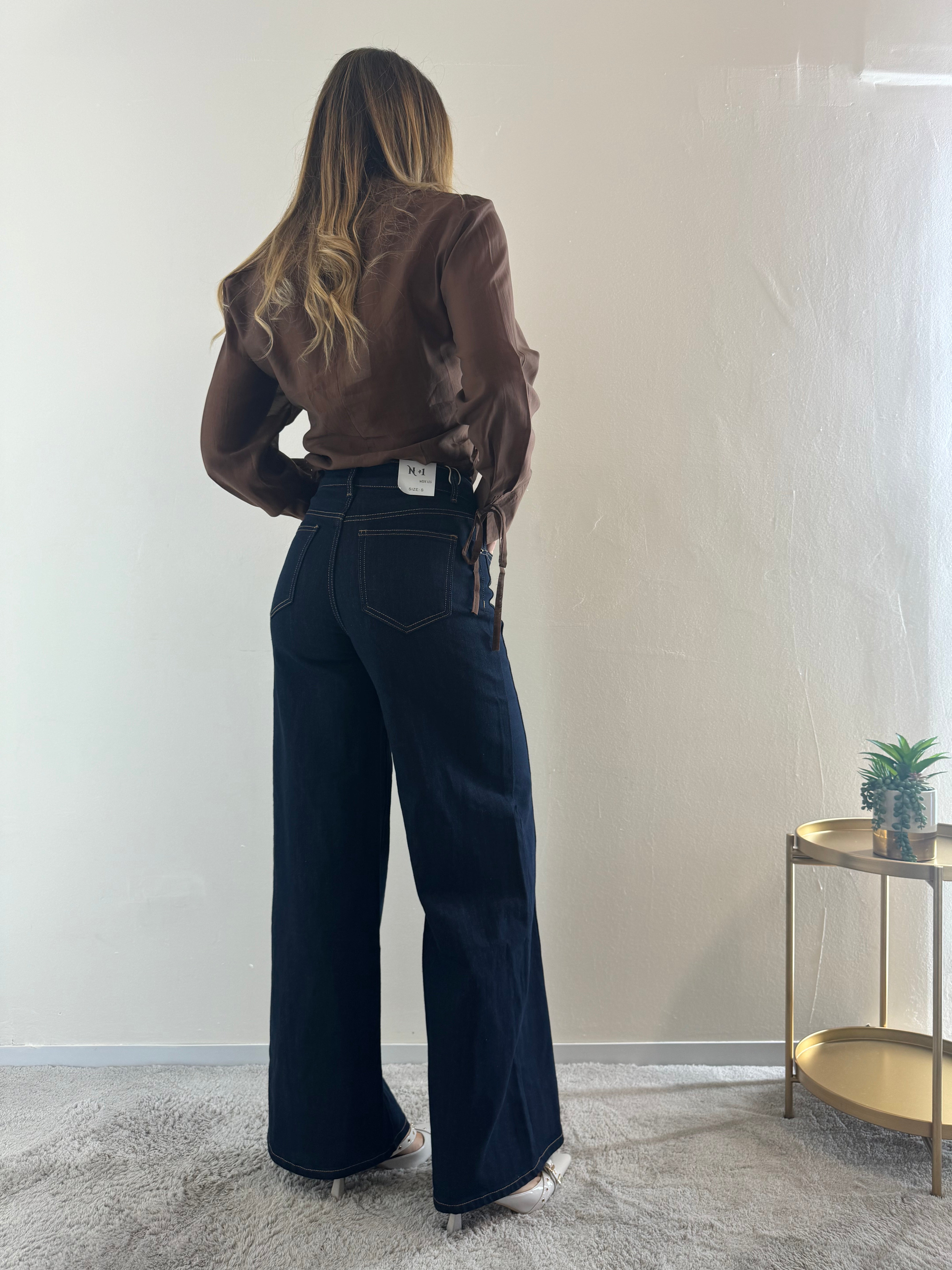 Jeans Palazzo Dark Blue