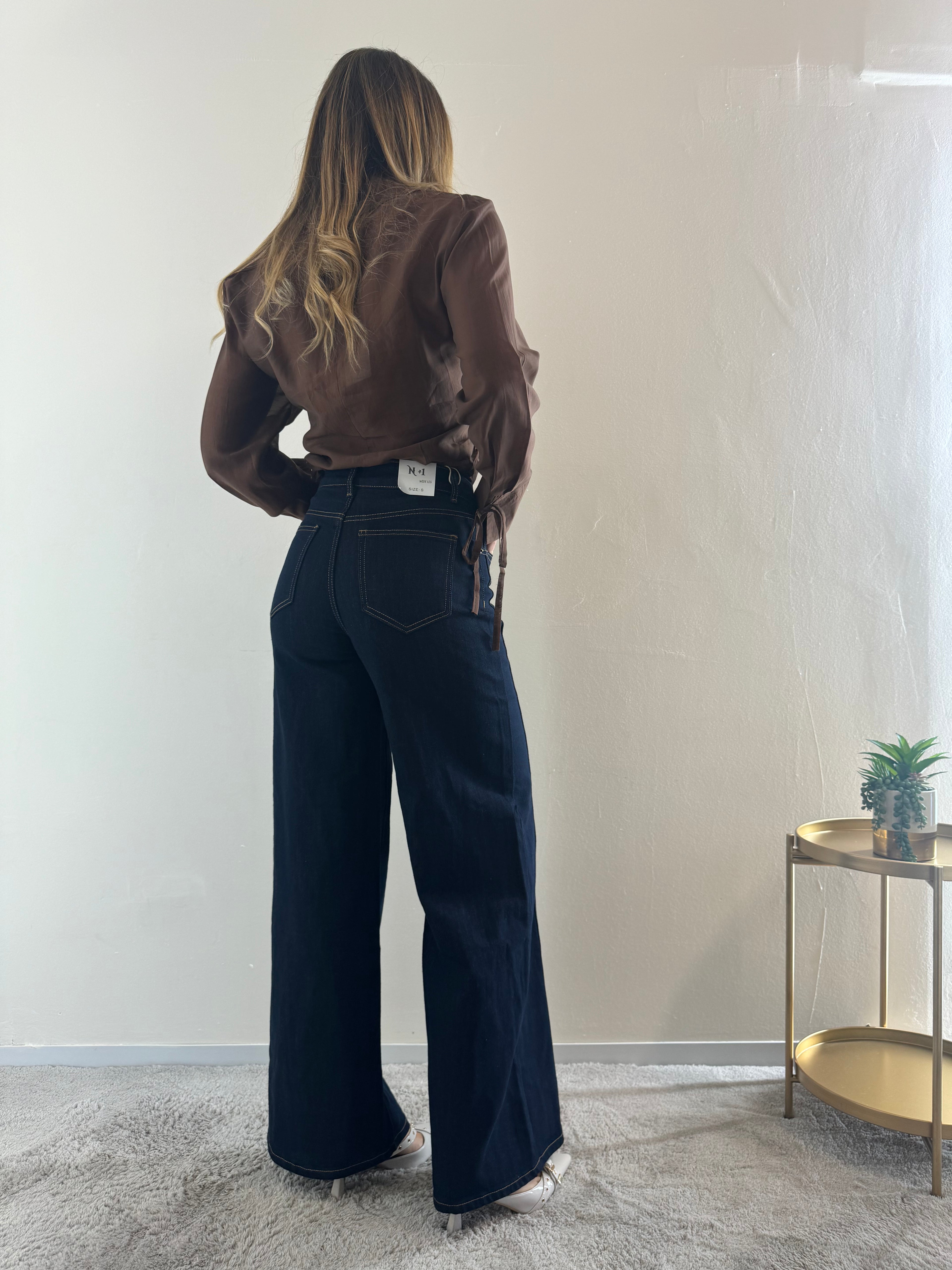 Jeans Palazzo Dark Blue