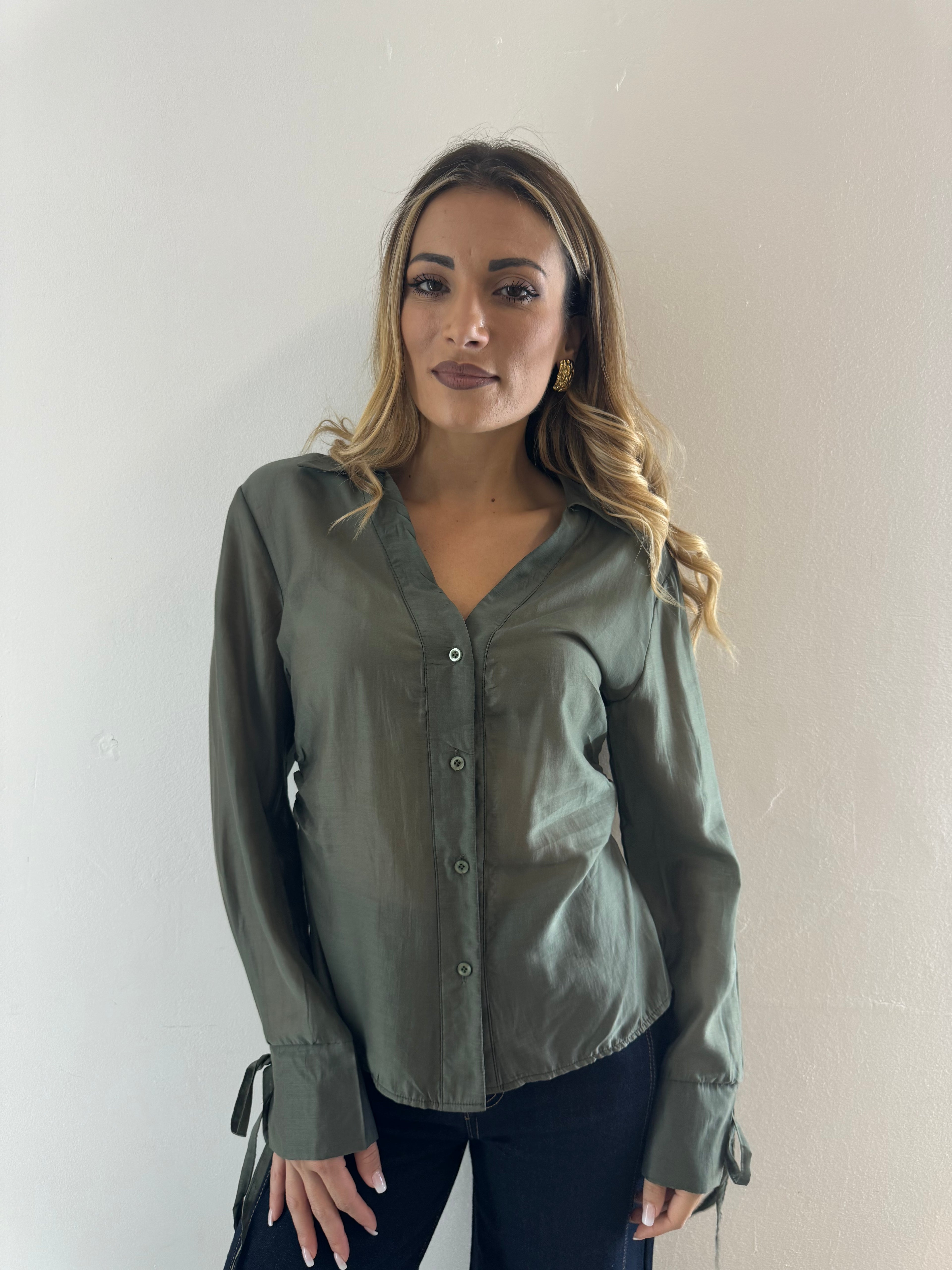 Camicia Velata Army