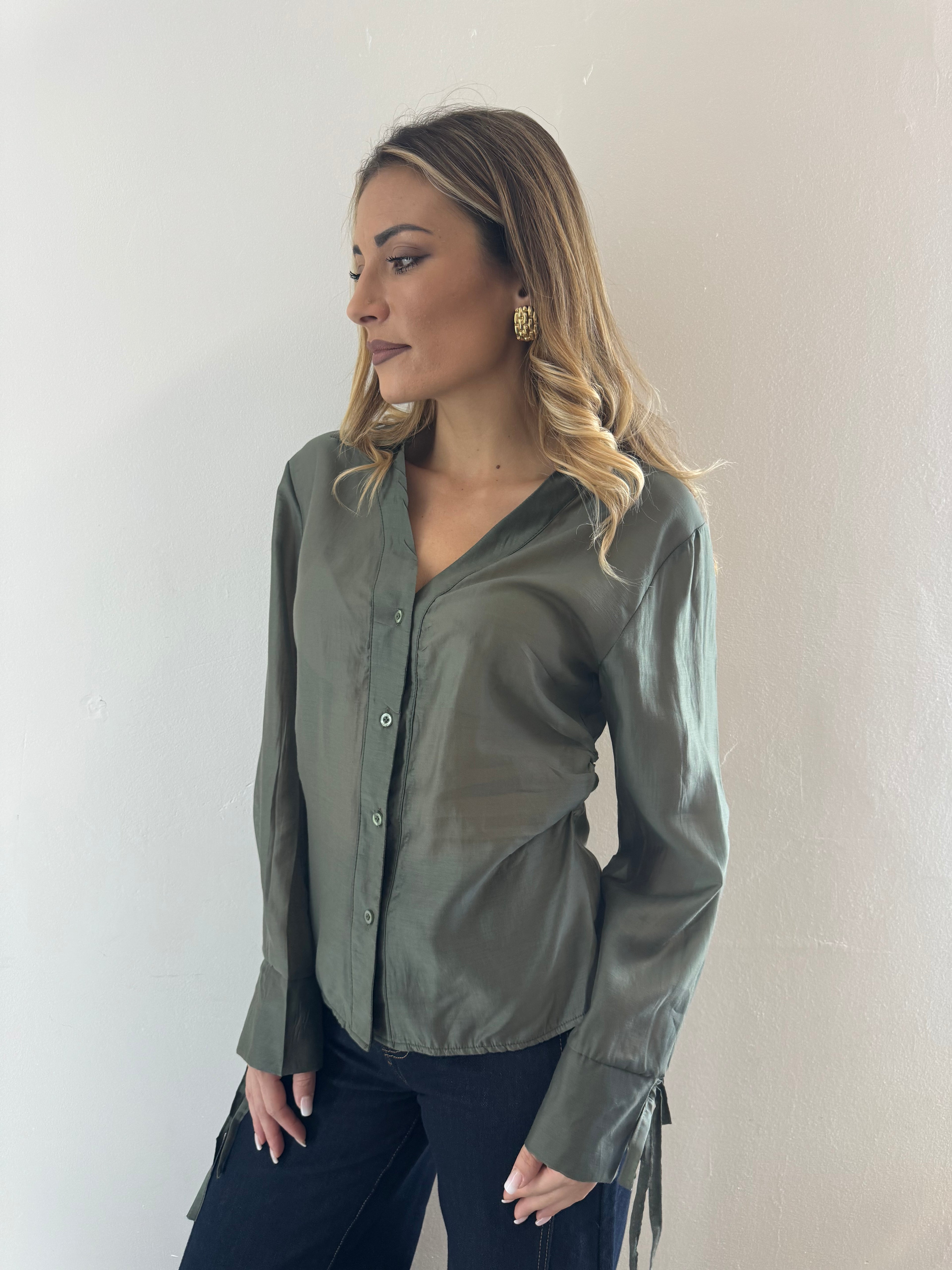 Camicia Velata Army