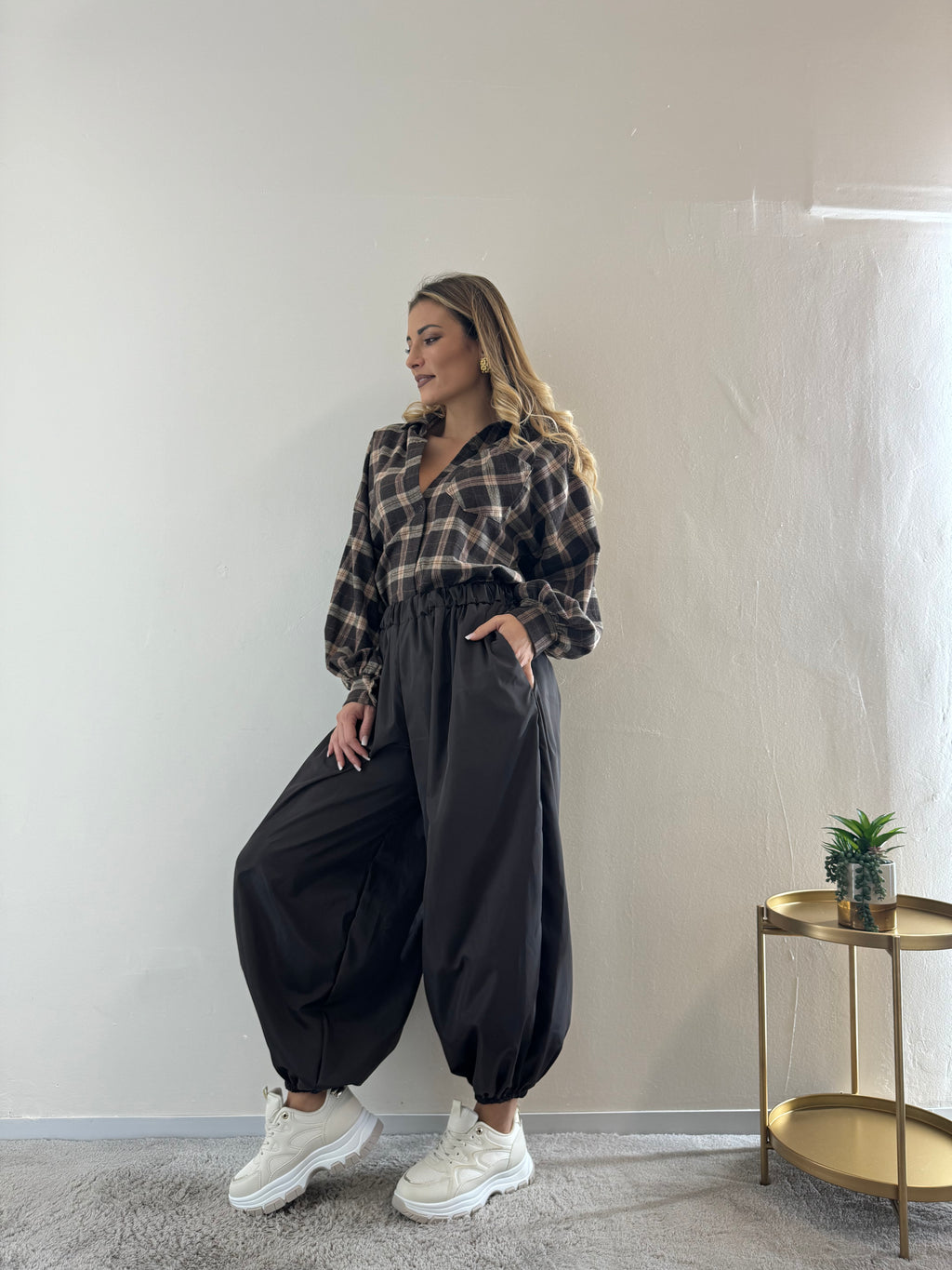 Pantaloni Aladino Cioccolato