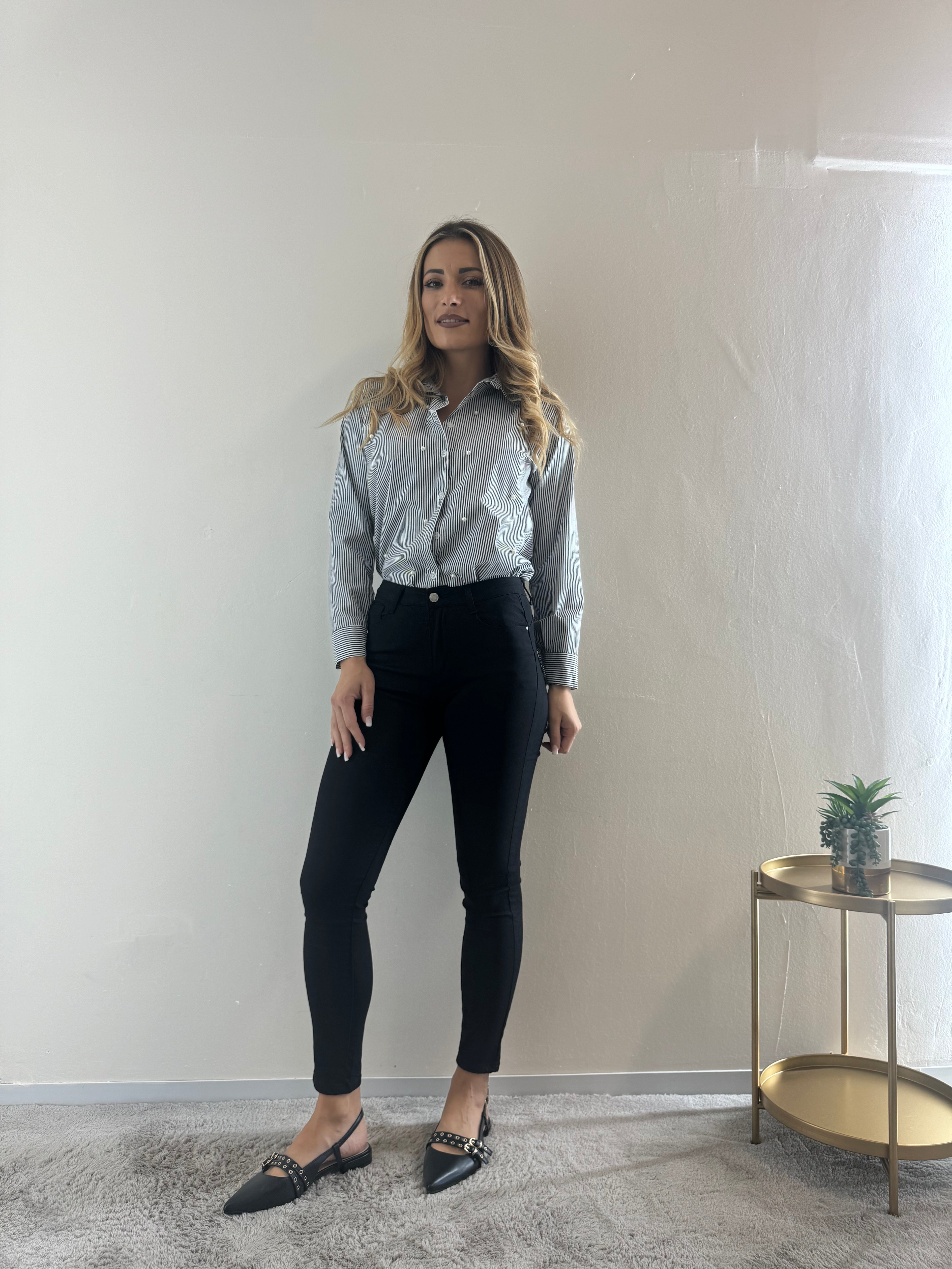 Denim Black Push-Up