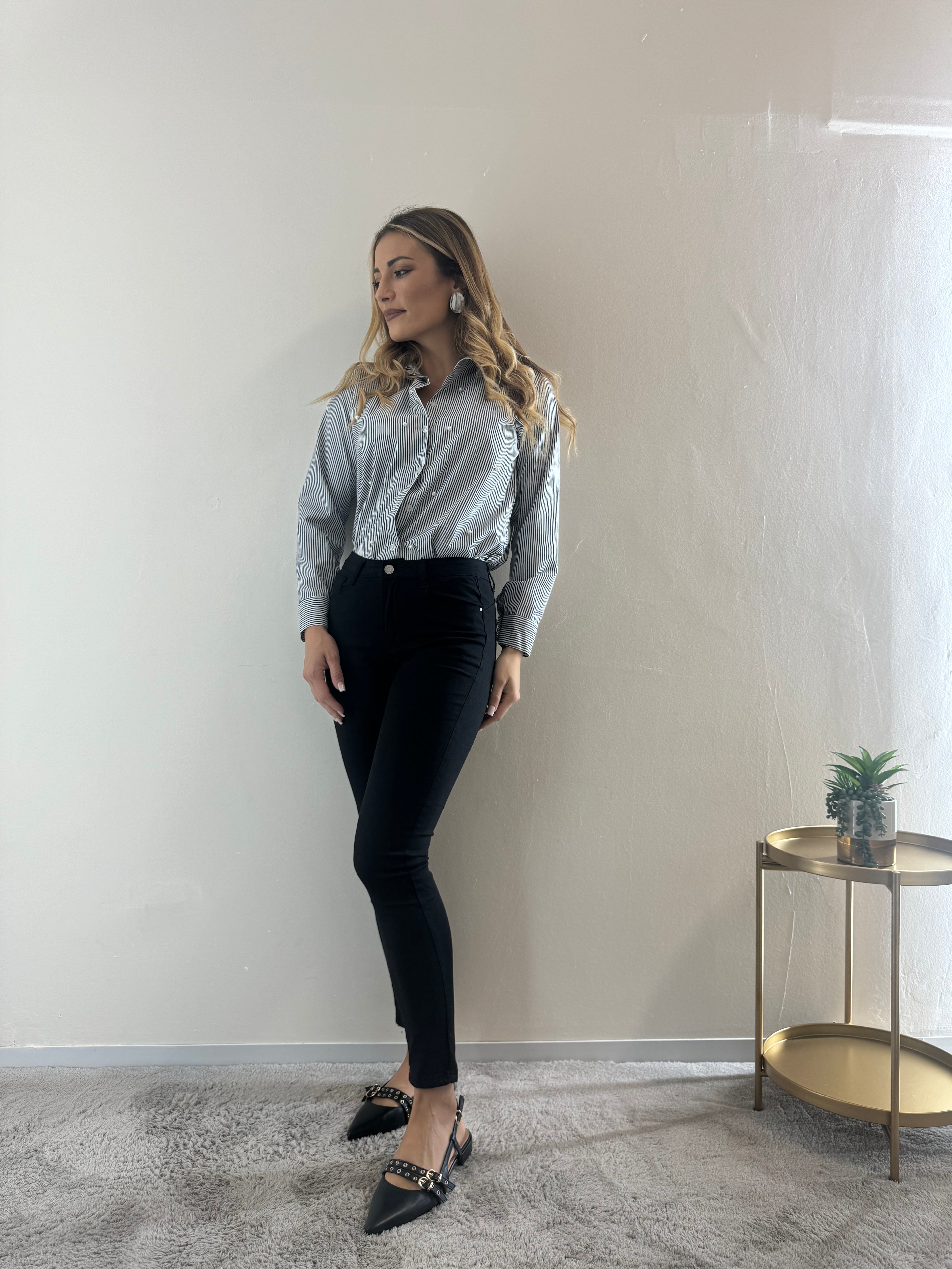 Denim Black Push-Up
