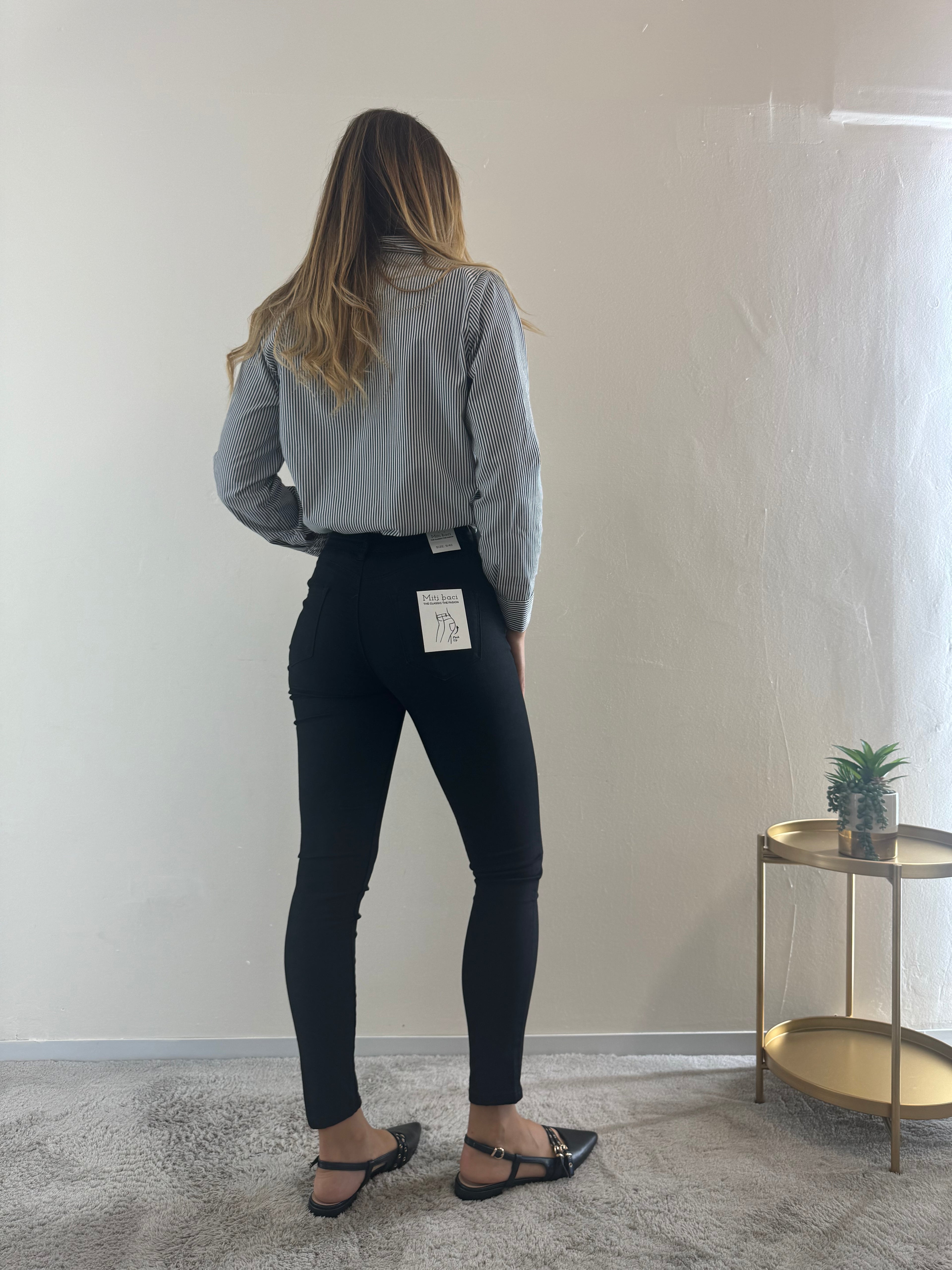Denim Black Push-Up