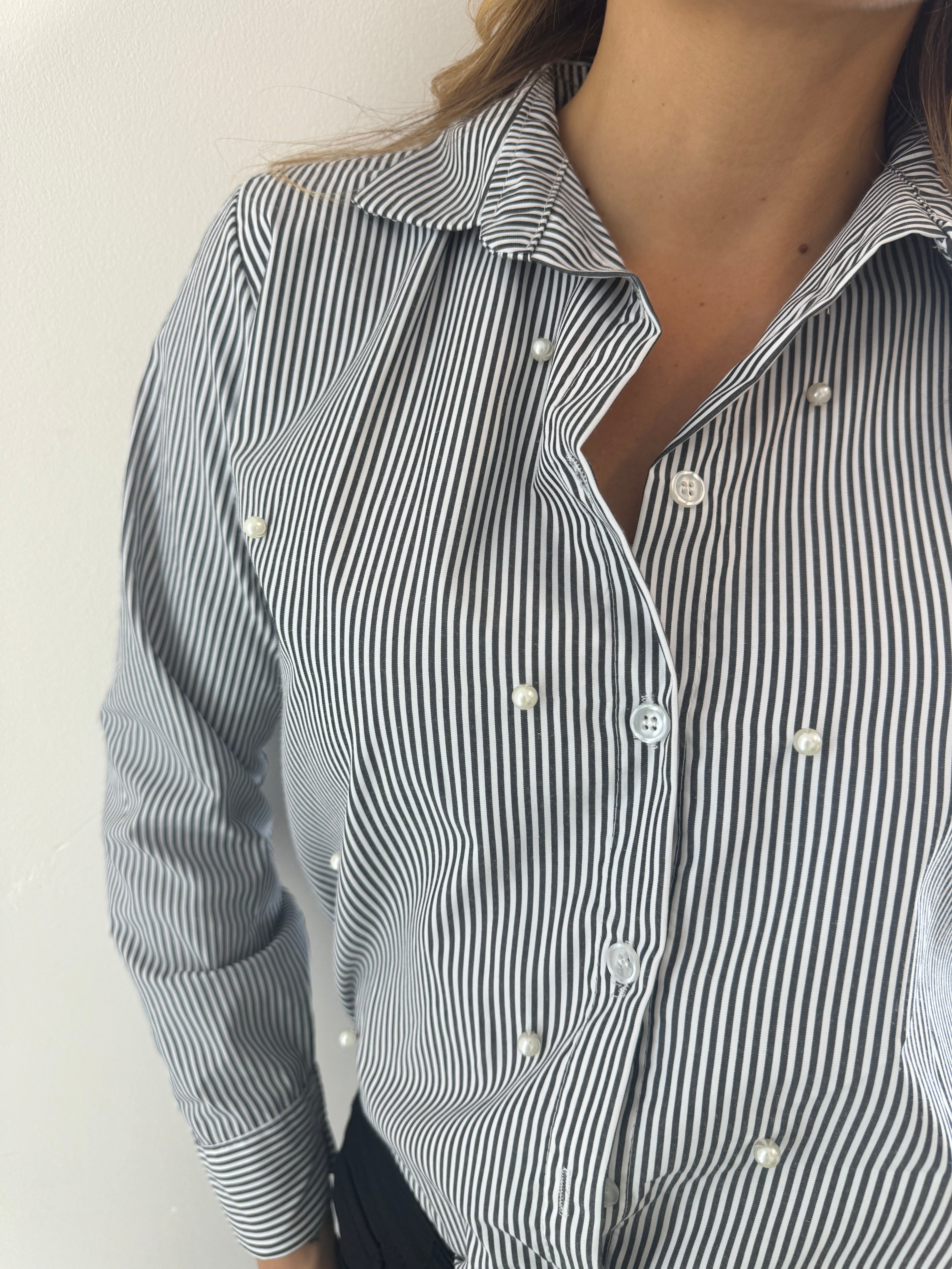 Camicia Perlage